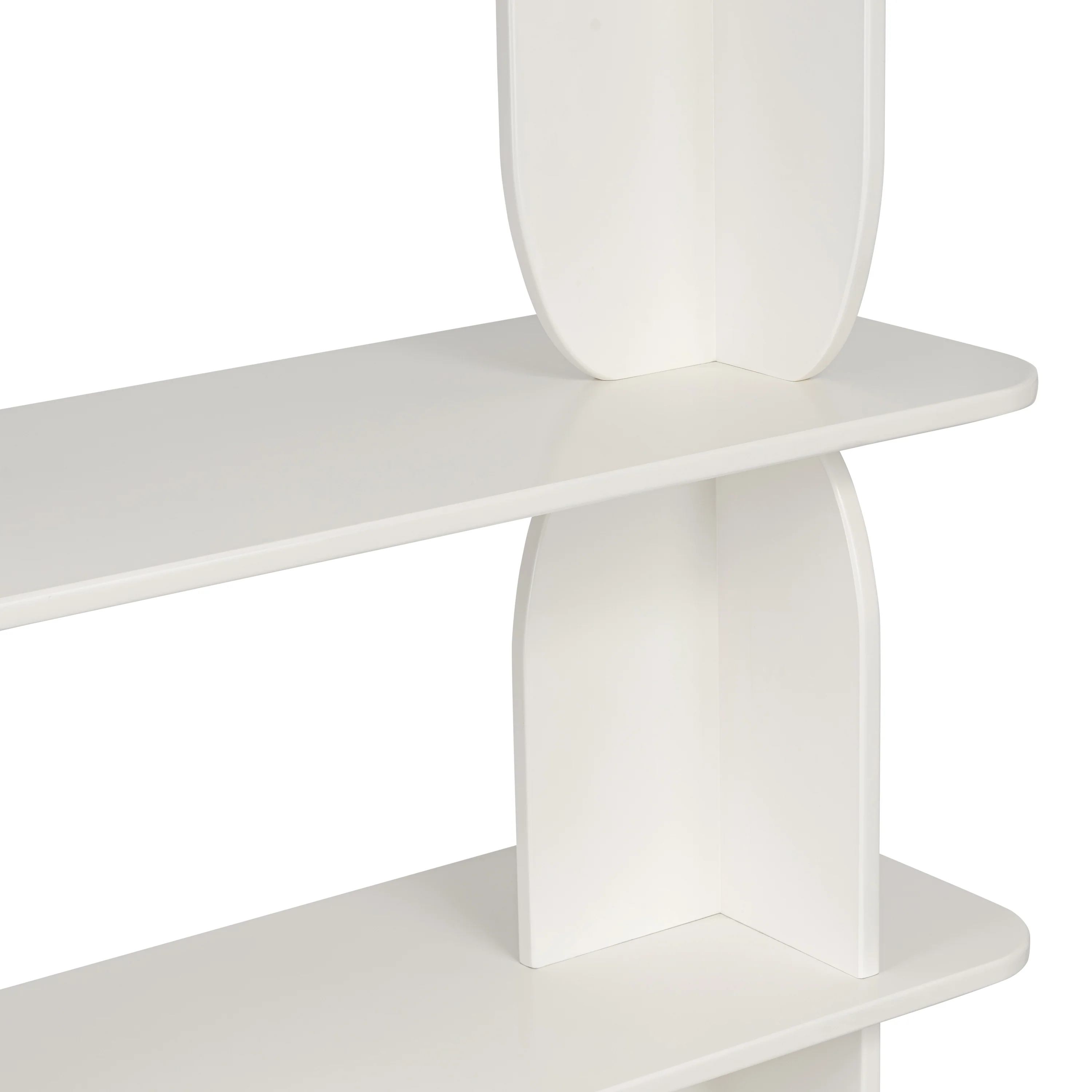 Padua 62" Bookshelf | Ivory White - Image 6
