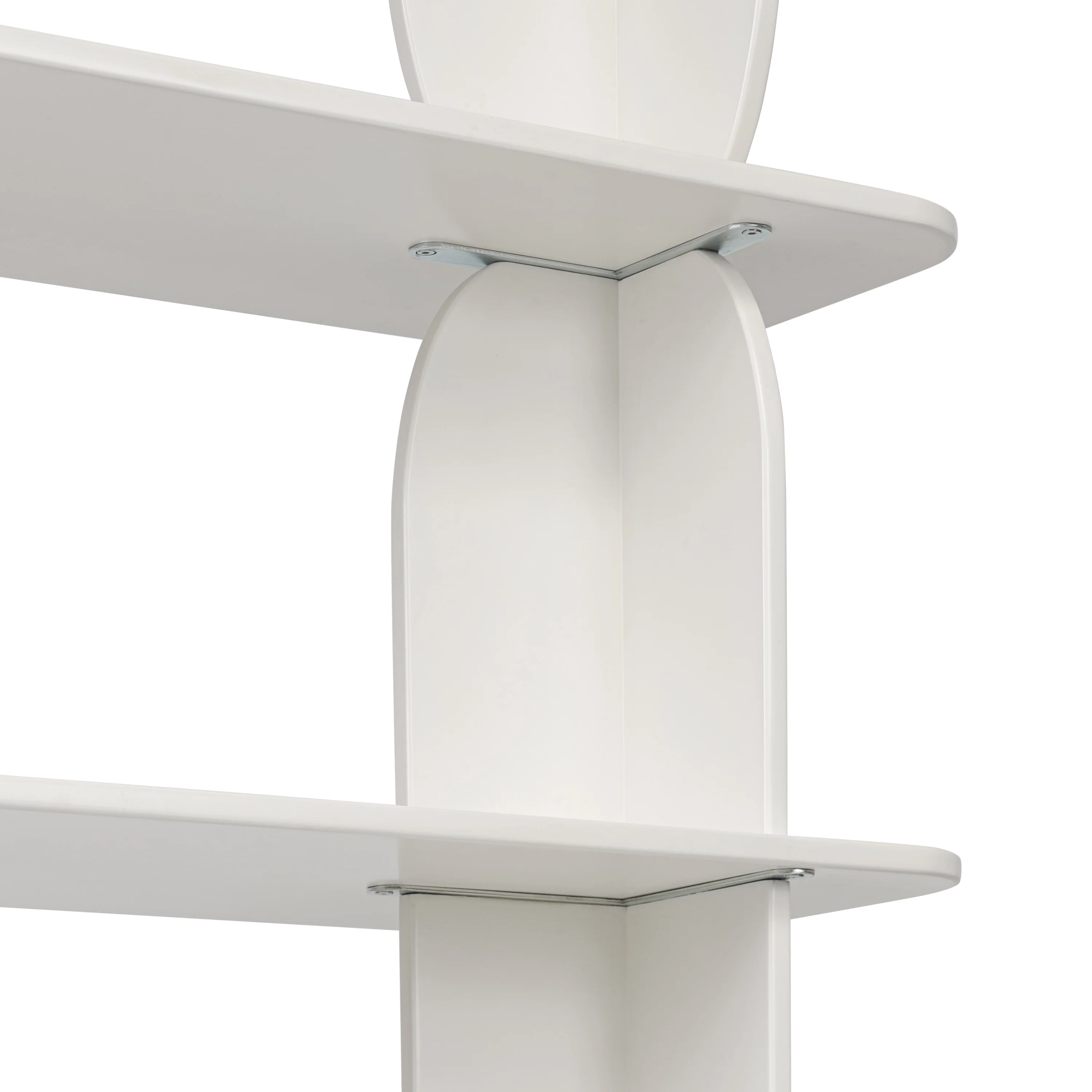 Padua 62" Bookshelf | Ivory White - Image 8