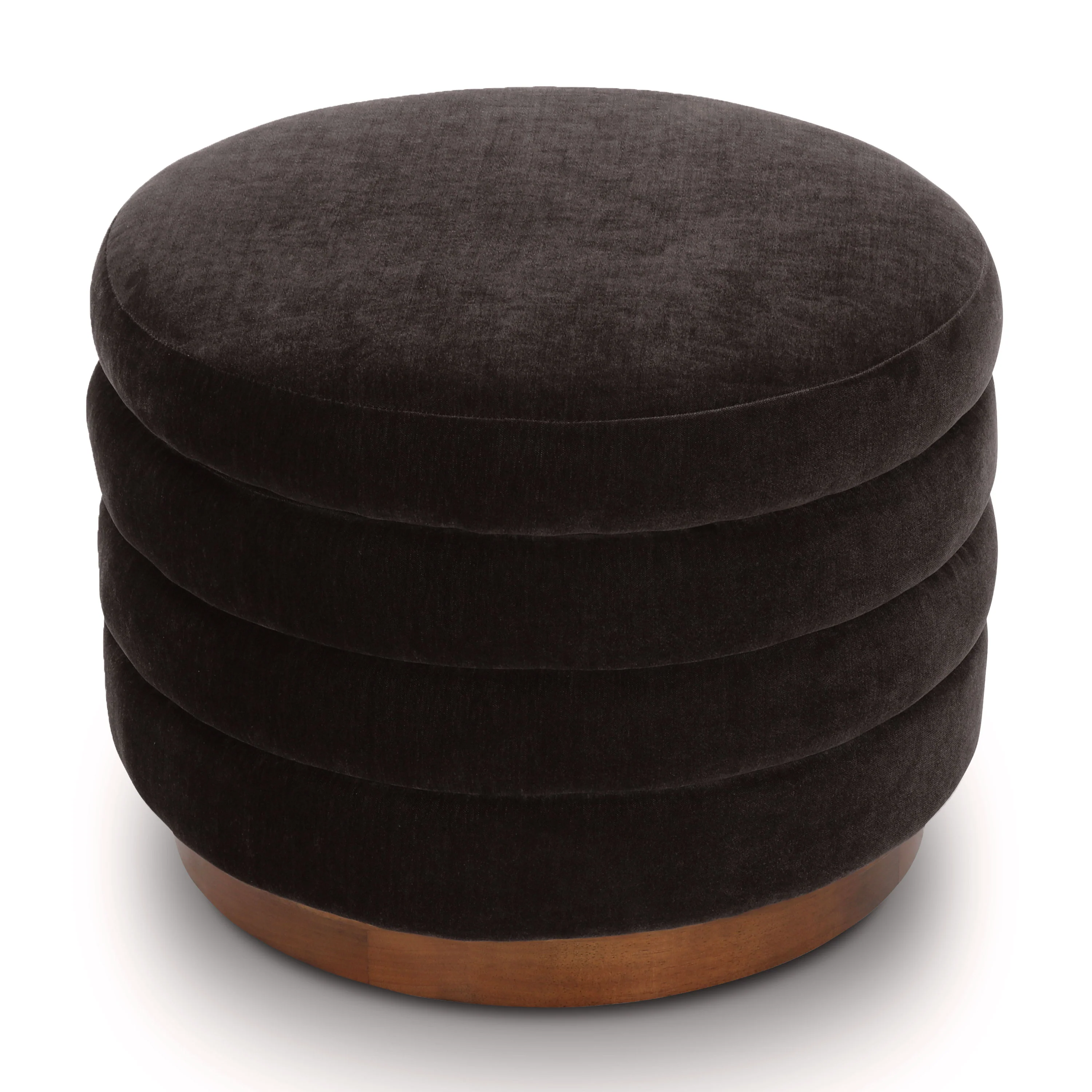 Paros Storage Ottoman | Ganache Brown - Image 6