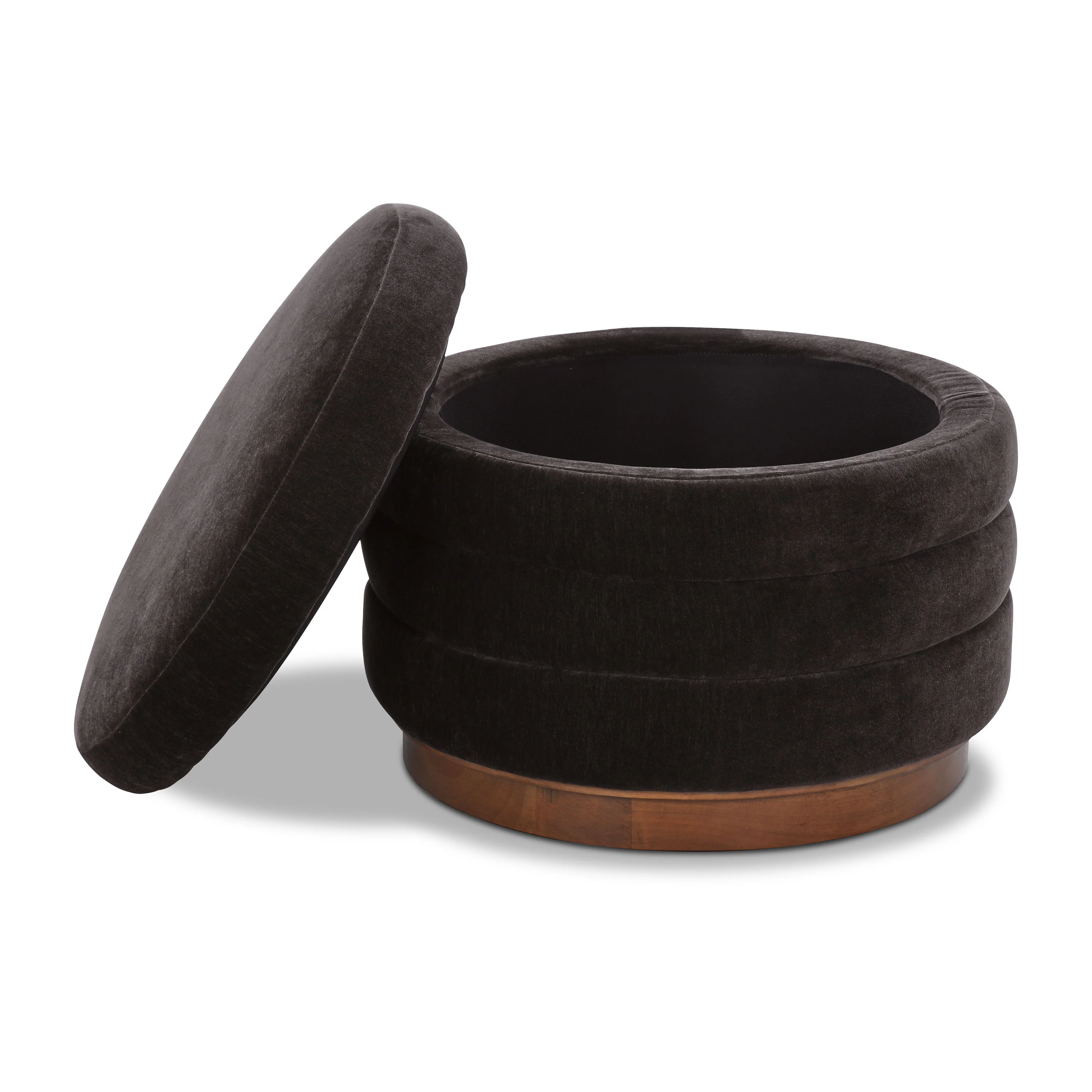 Paros Storage Ottoman | Ganache Brown - Image 7