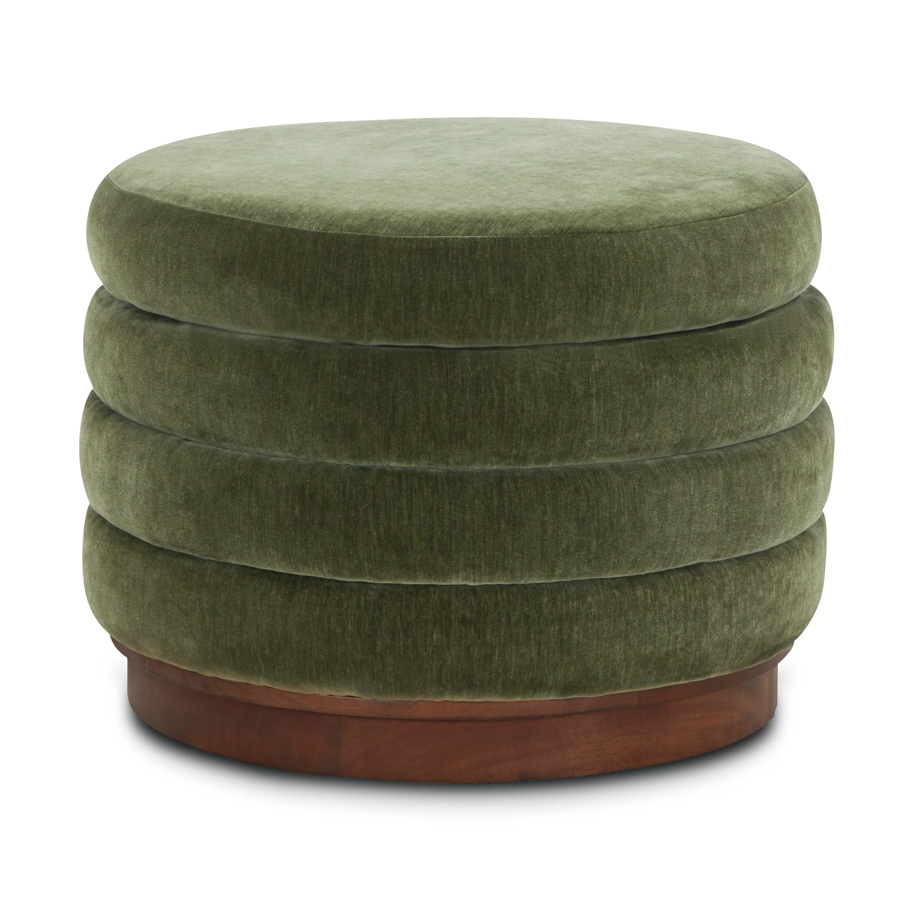 Paros Storage Ottoman | Sagano Green - Image 5