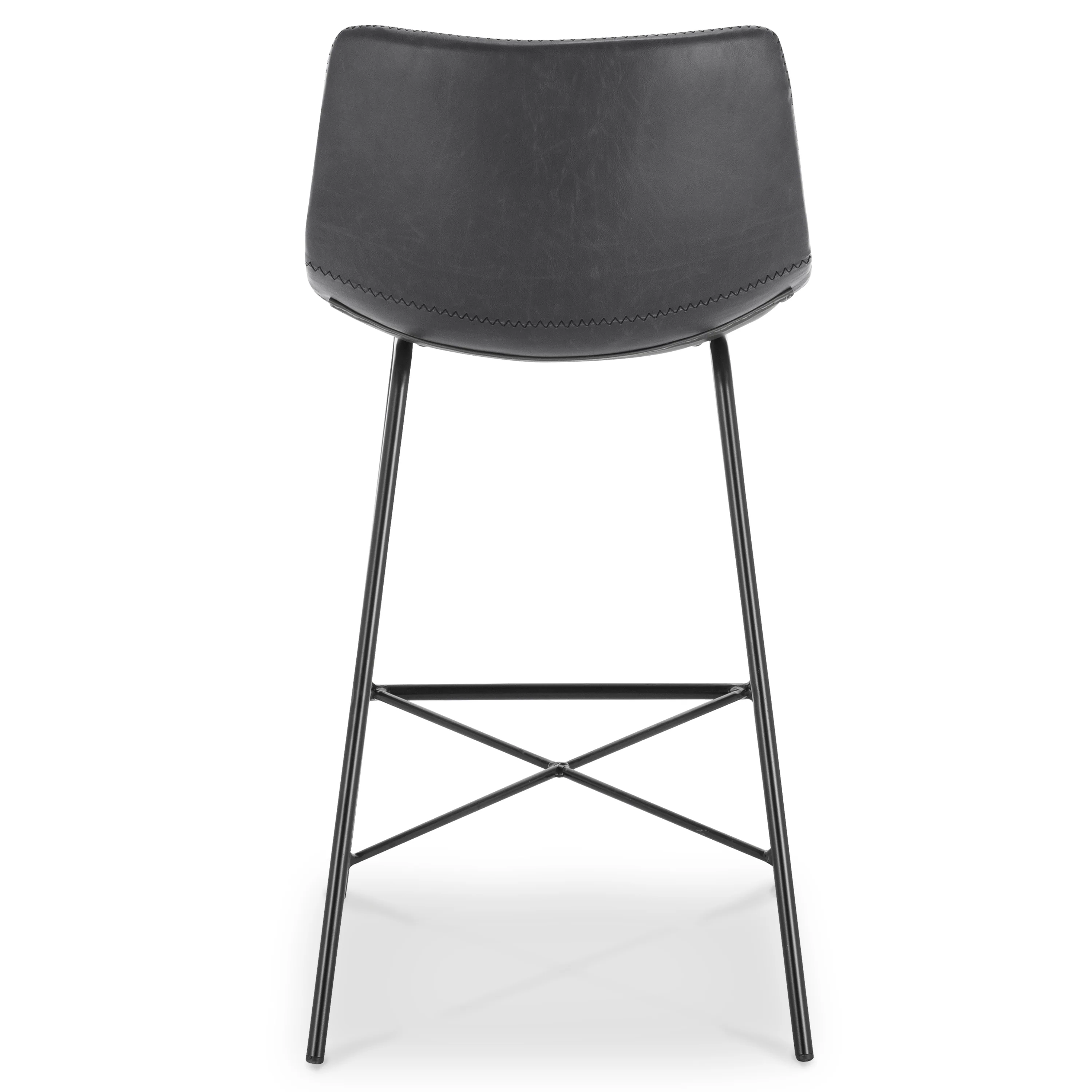 Paxton 24” Counter Height Stool | Grey | Set of 2 - Image 8