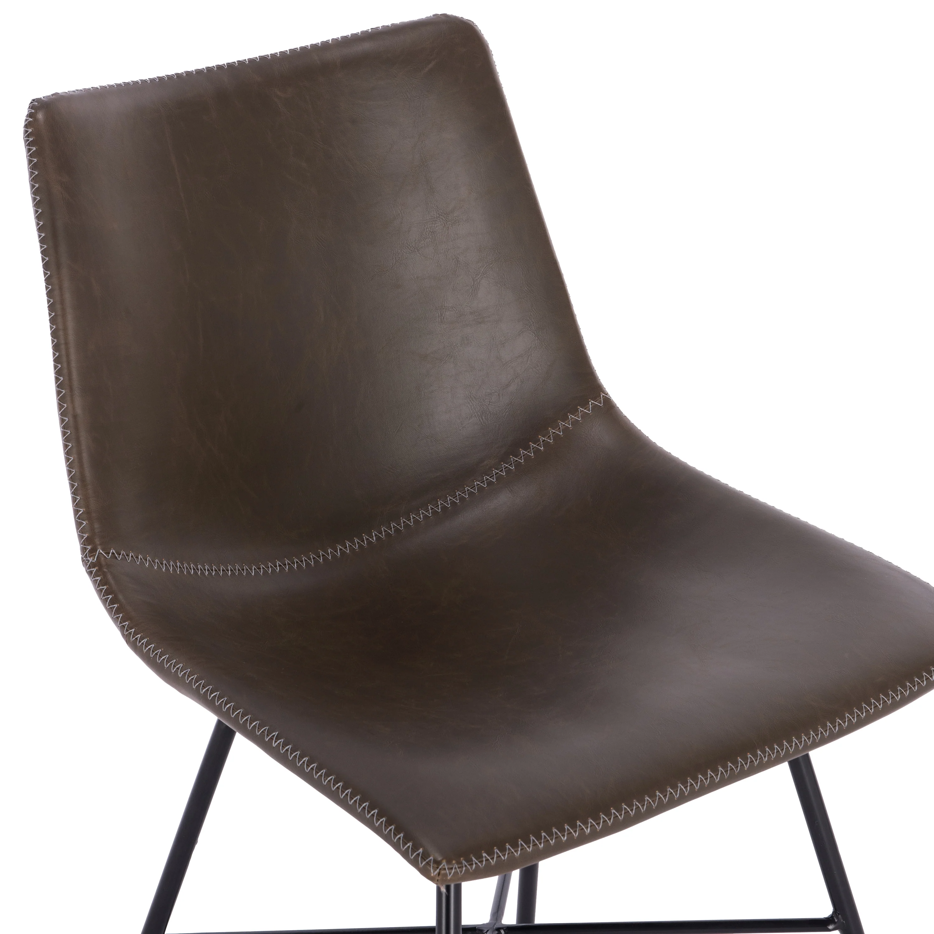 Paxton Dining Chair | Brown | Set of 2 - Image 10
