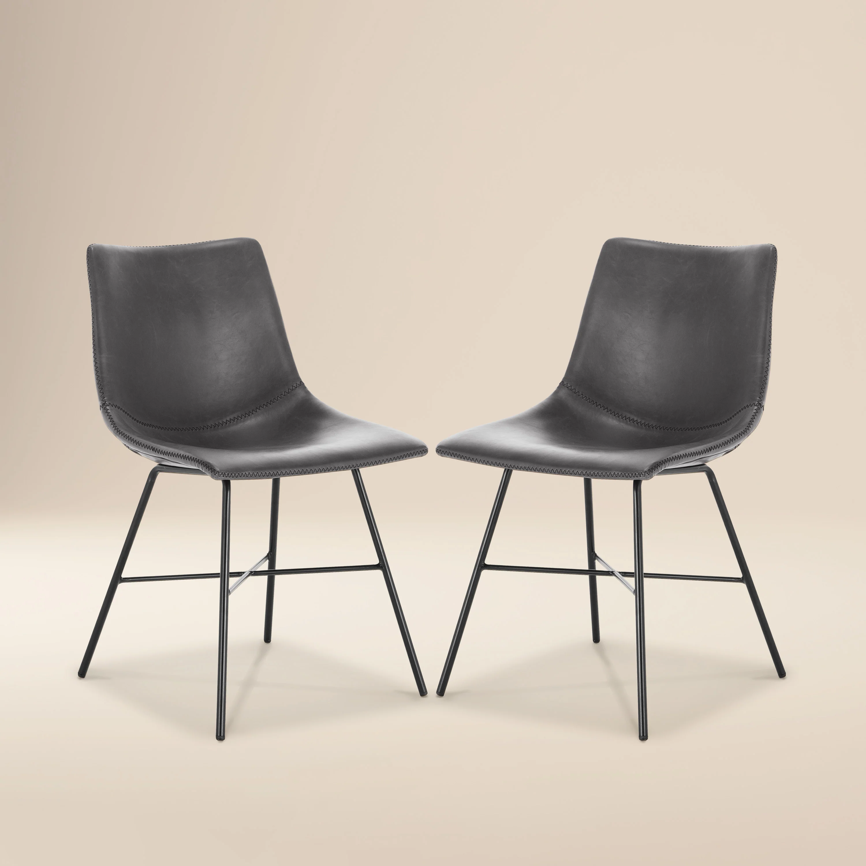 Paxton Dining Chair | Grey | Set of 2
