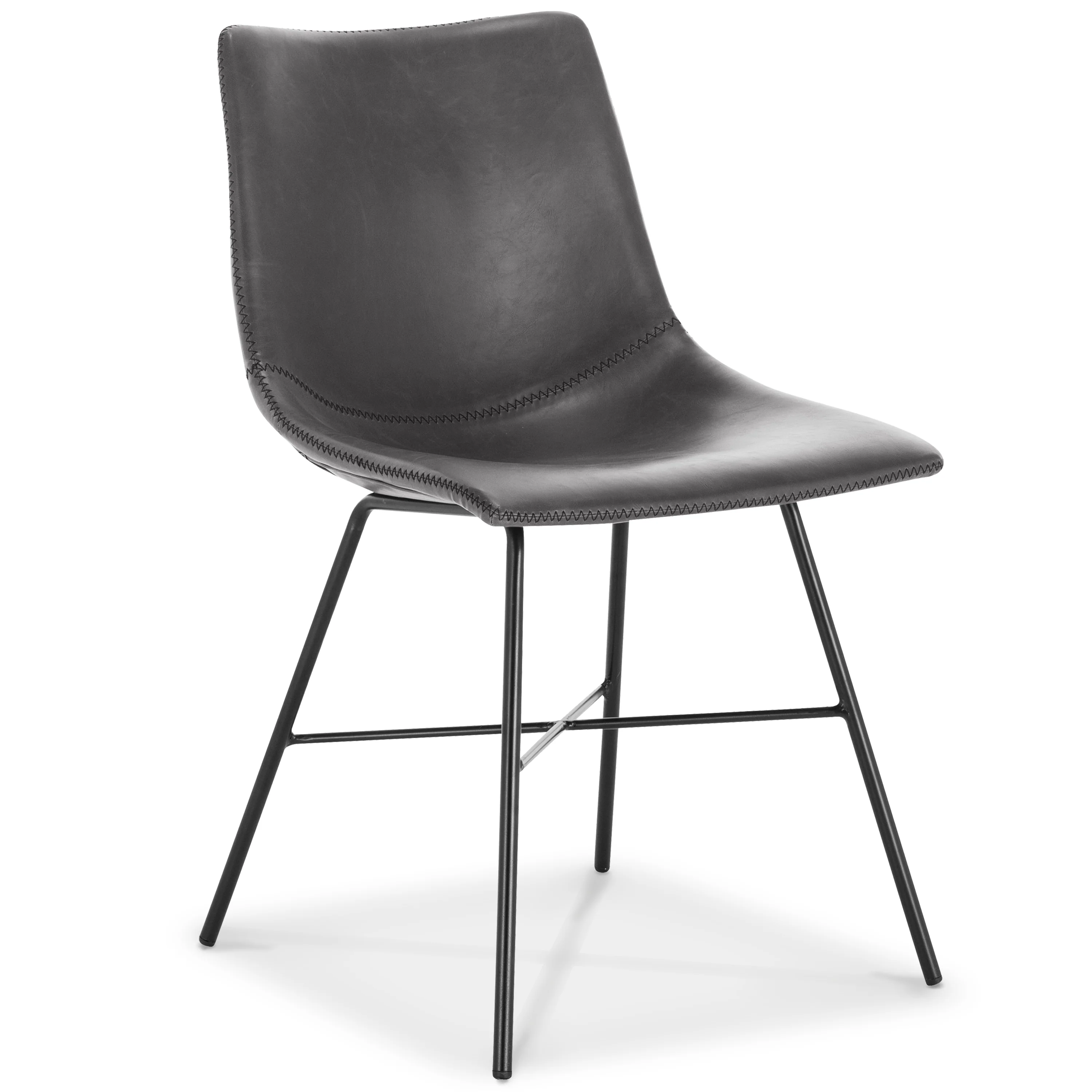 Paxton Dining Chair | Grey | Set of 2 - Image 6