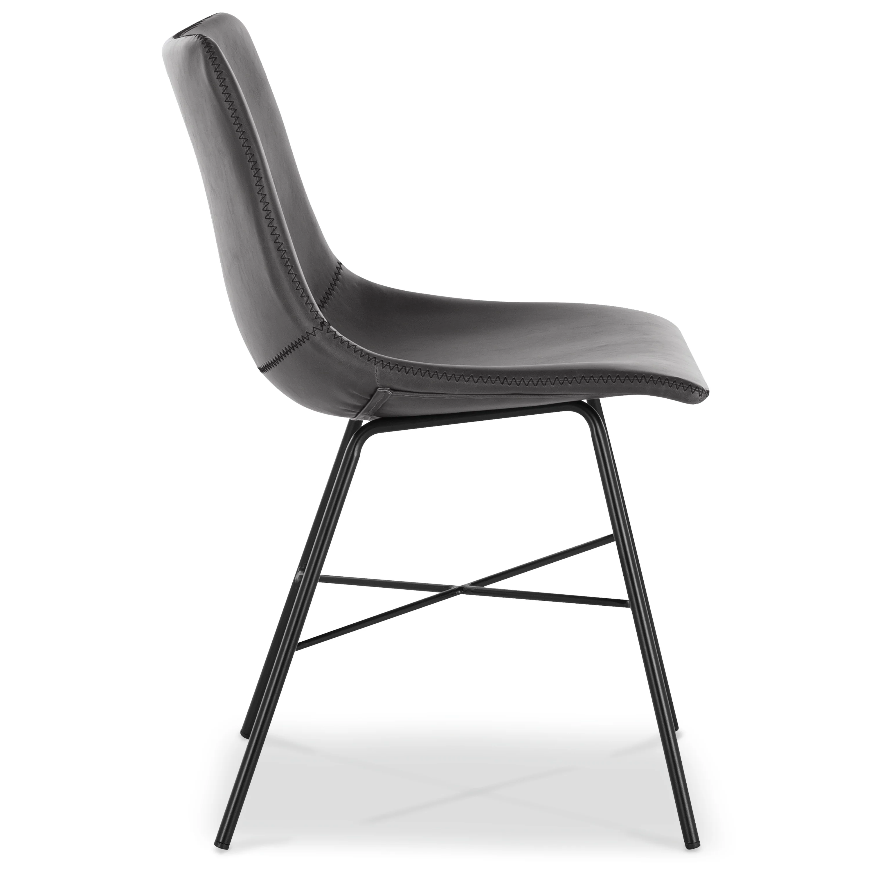 Paxton Dining Chair | Grey | Set of 2 - Image 7