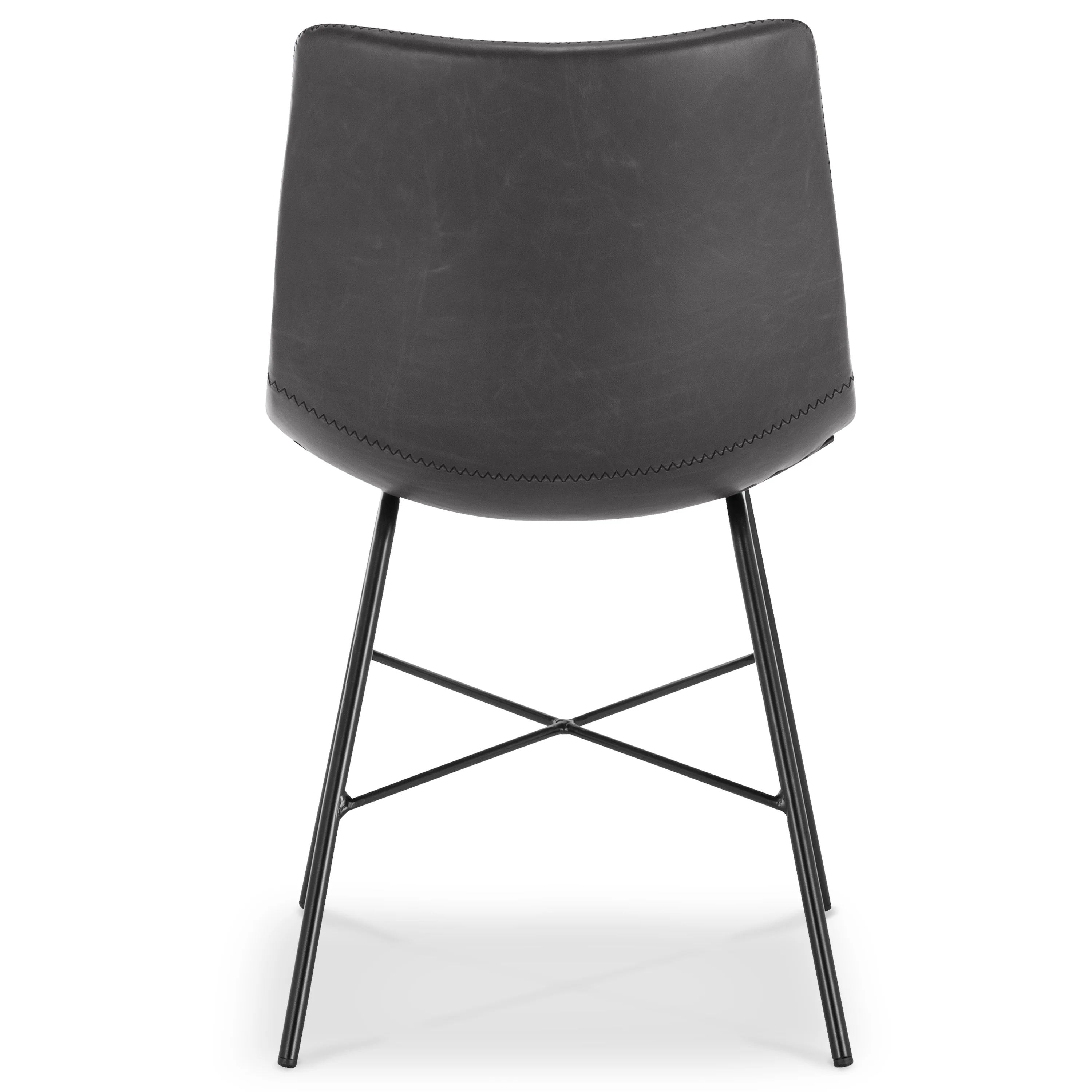 Paxton Dining Chair | Grey | Set of 2 - Image 8