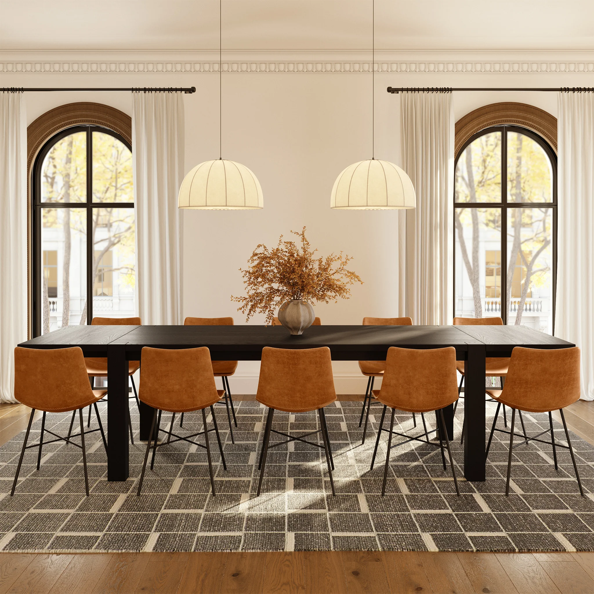 Paxton Dining Chair | Tan | Set of 2 - Image 3