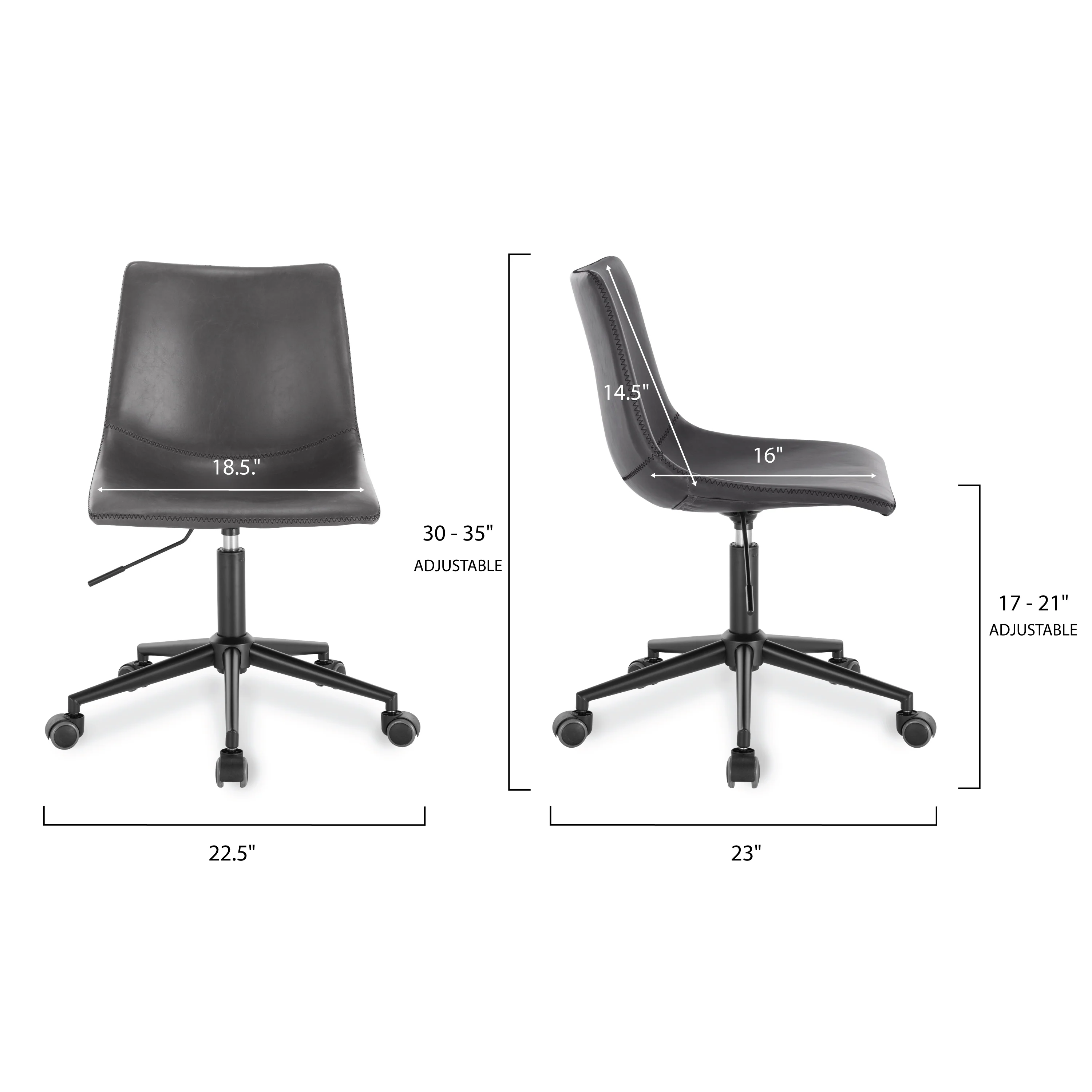 Paxton Task Chair | Grey - Image 8