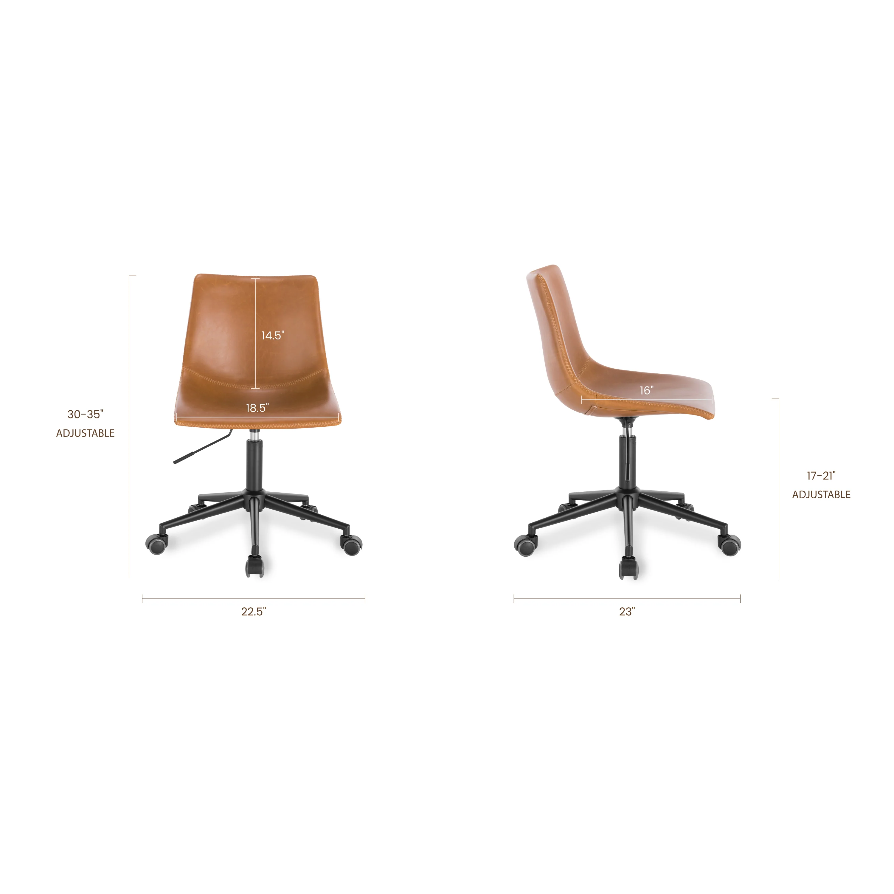 Paxton Task Chair | Tan - Image 9