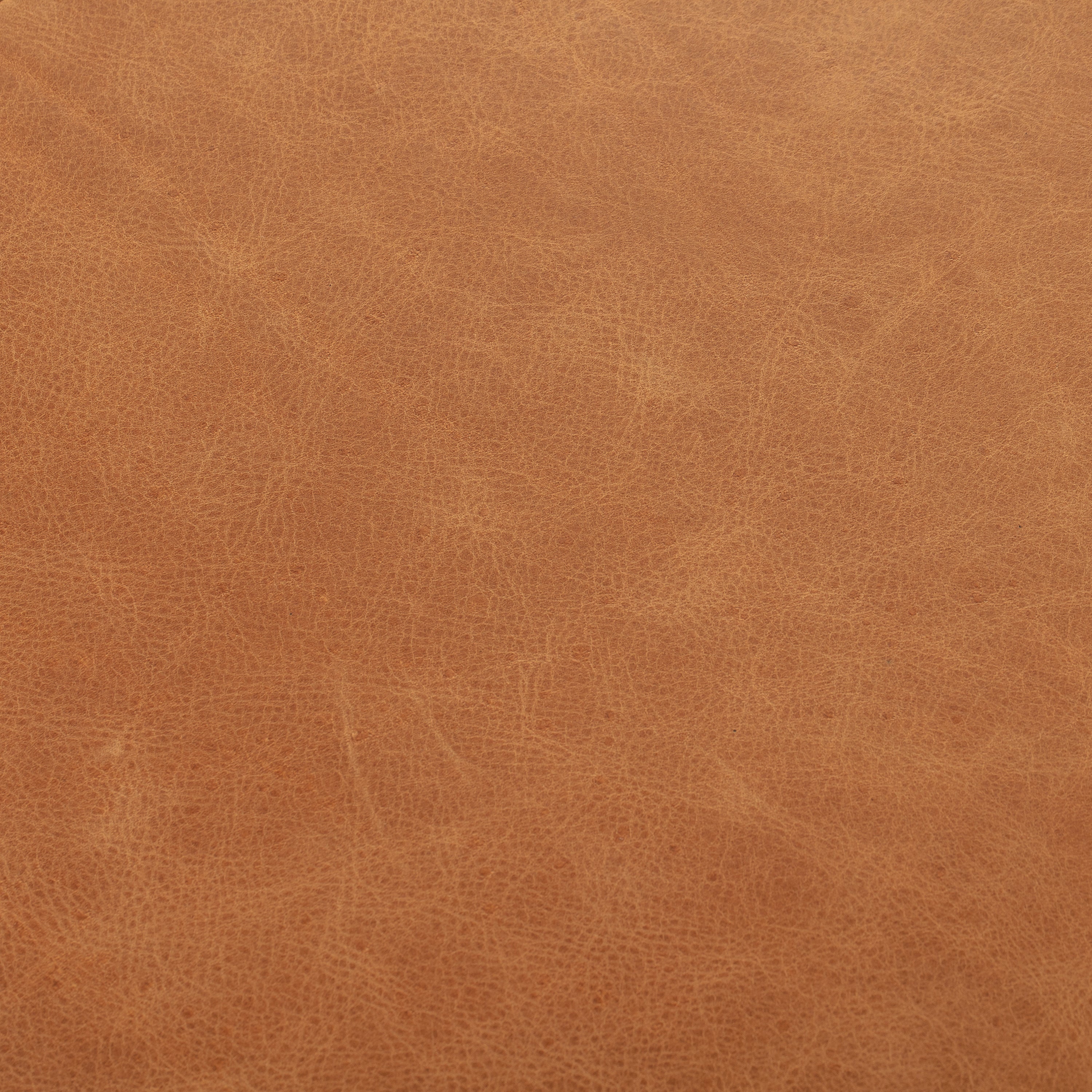 Porto Leather Ottoman | Cognac Tan - Image 10