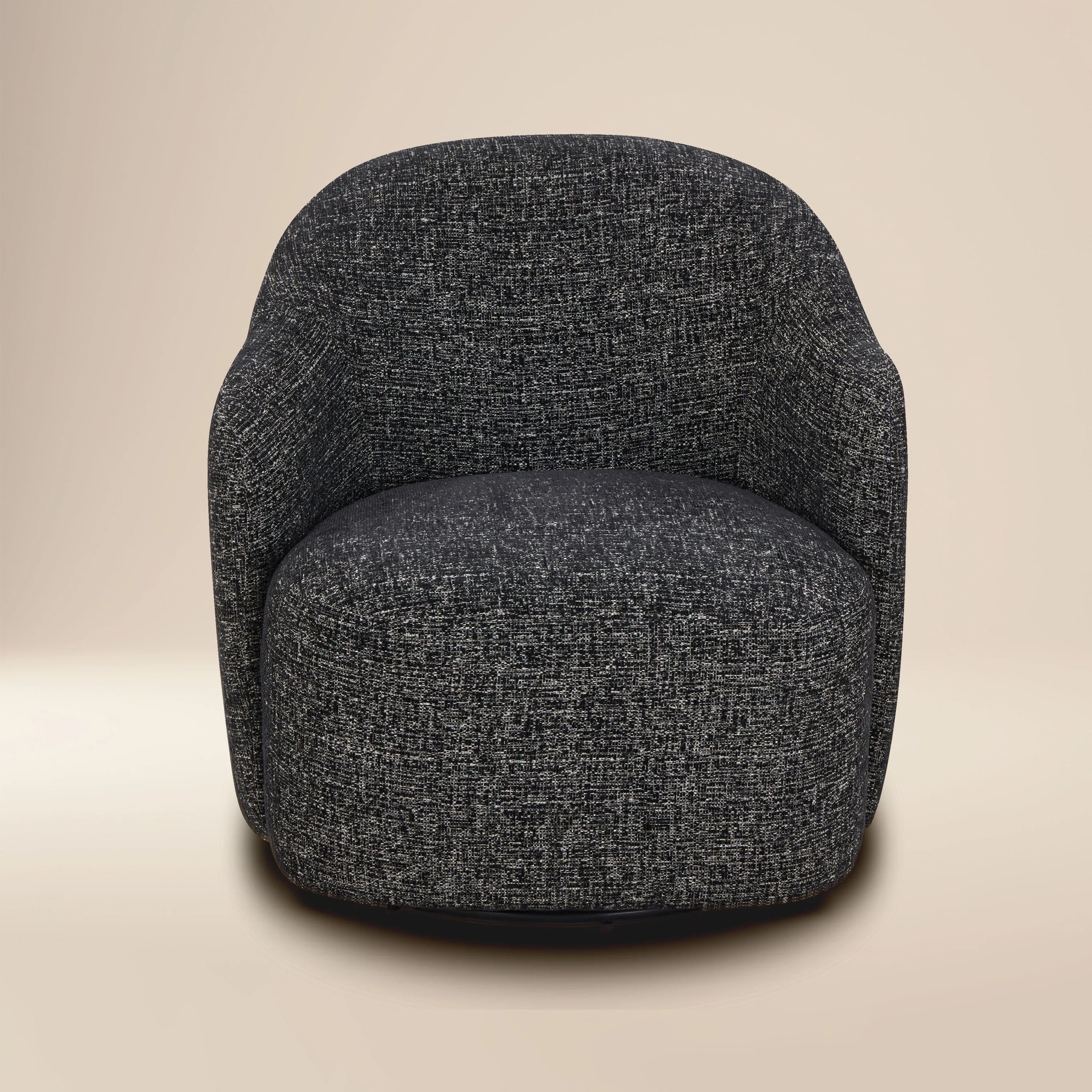 Petal Lounge Chair | Ebony Black