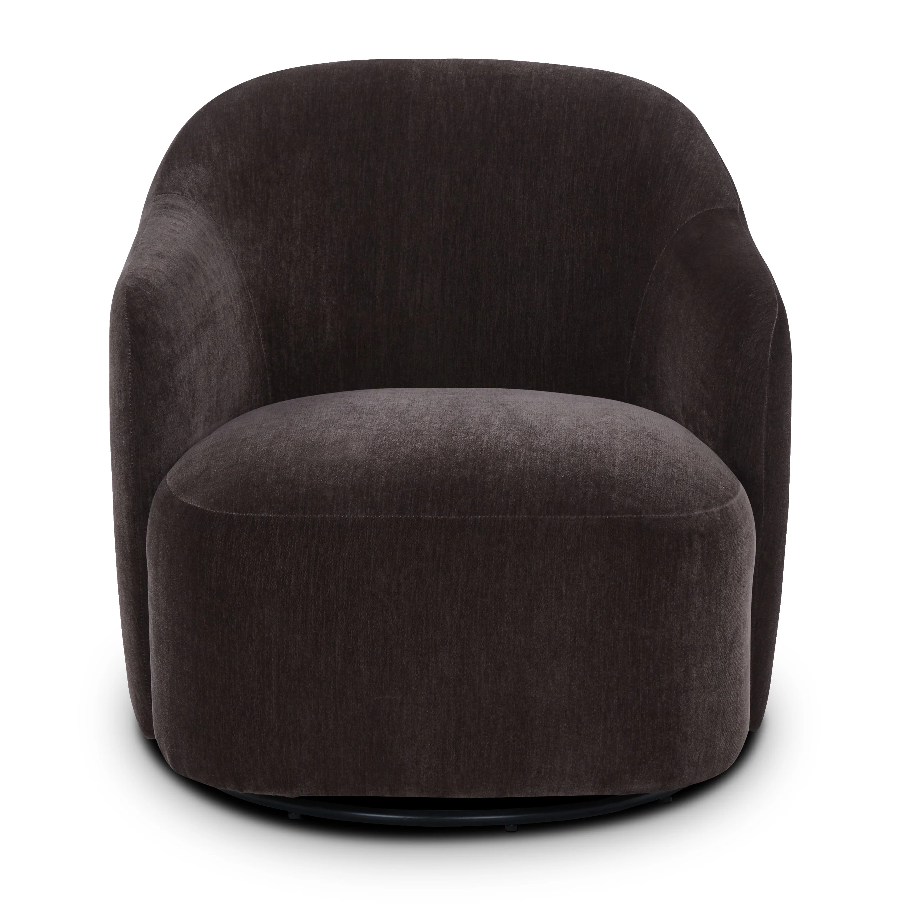 Petal Lounge Chair | Ganache Brown - Image 2