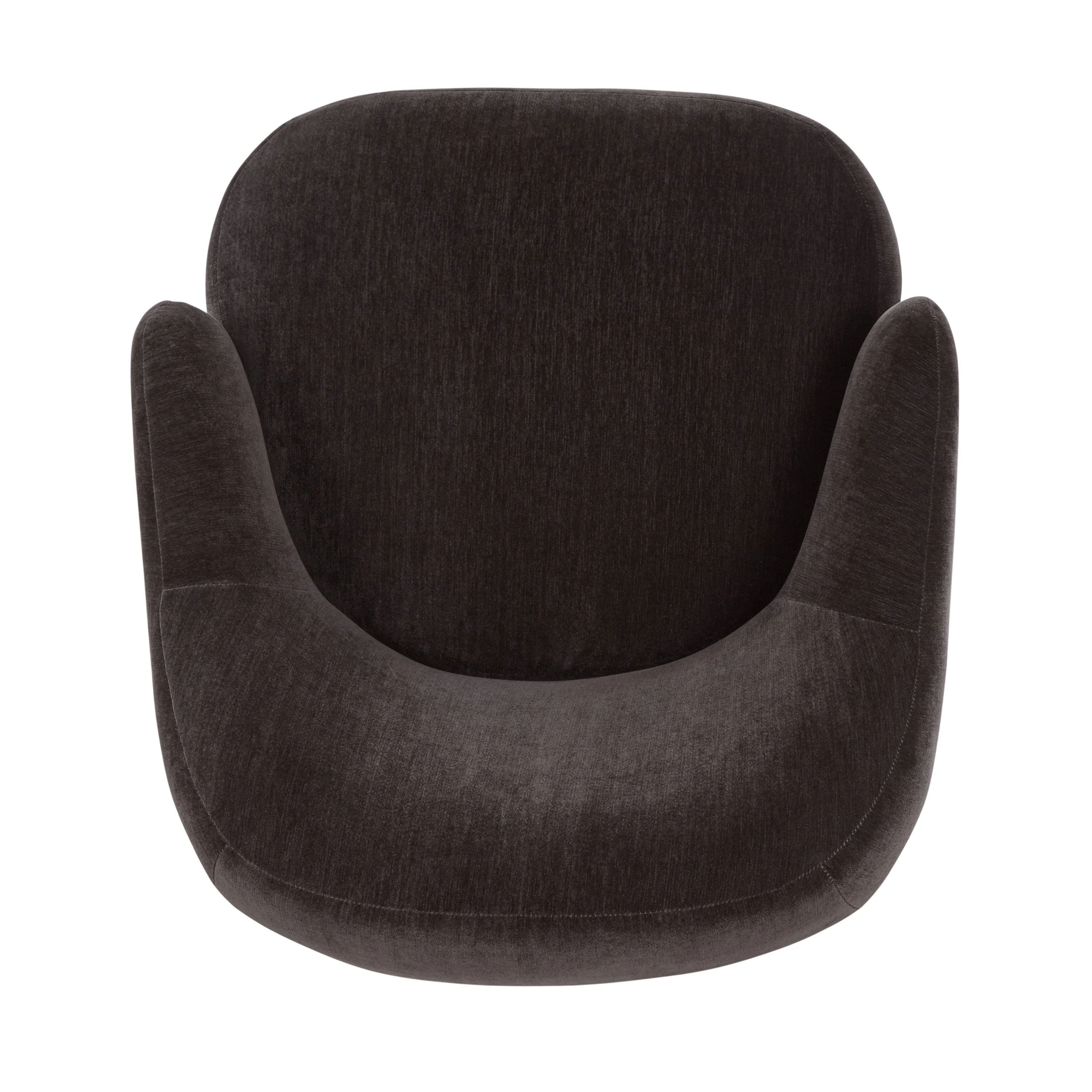 Petal Lounge Chair | Ganache Brown - Image 5