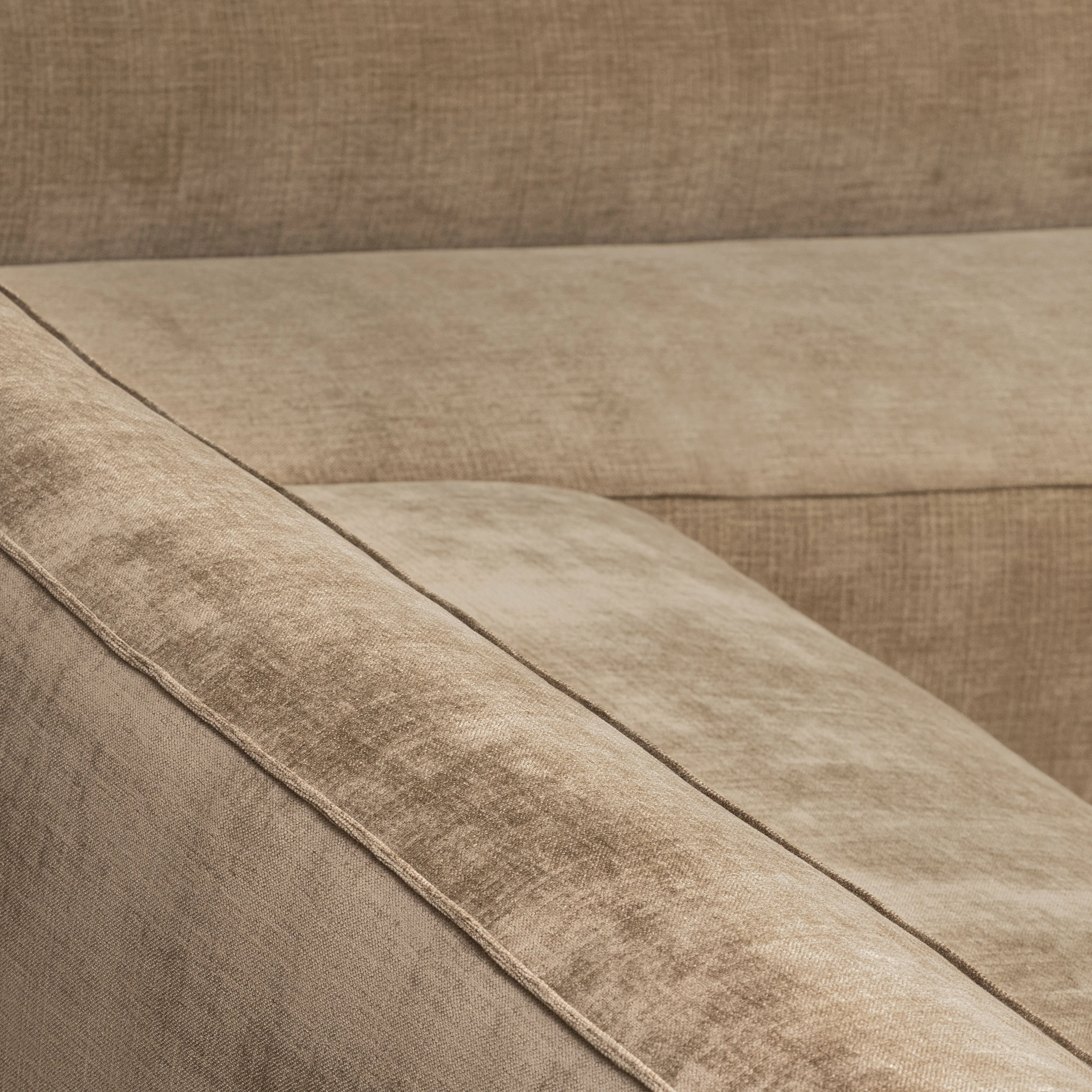 Piazza 124.5" L-Shaped Sectional | Clove Brown - Image 17