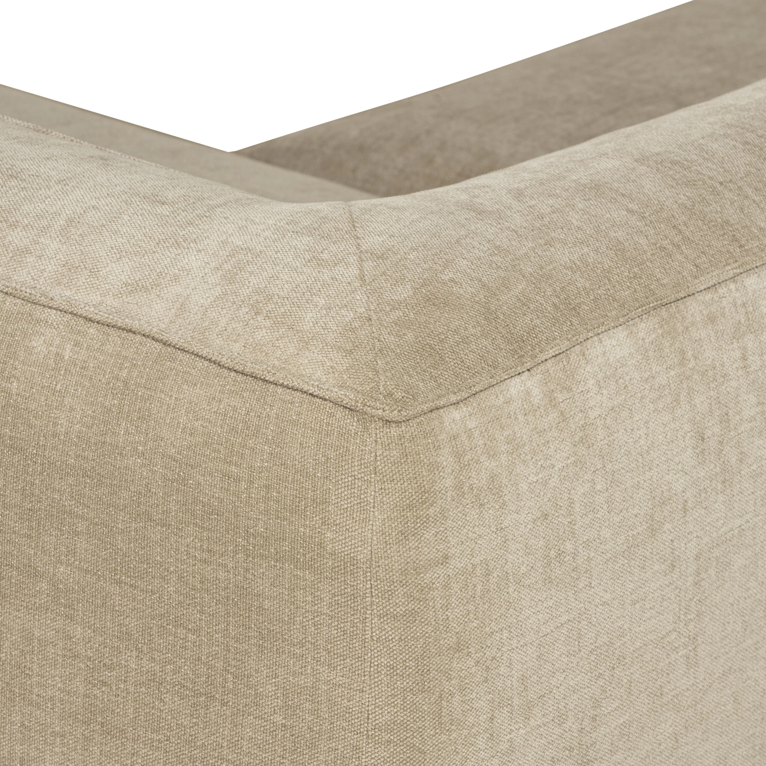 Piazza 124.5" L-Shaped Sectional | Canvas Brown - Image 15