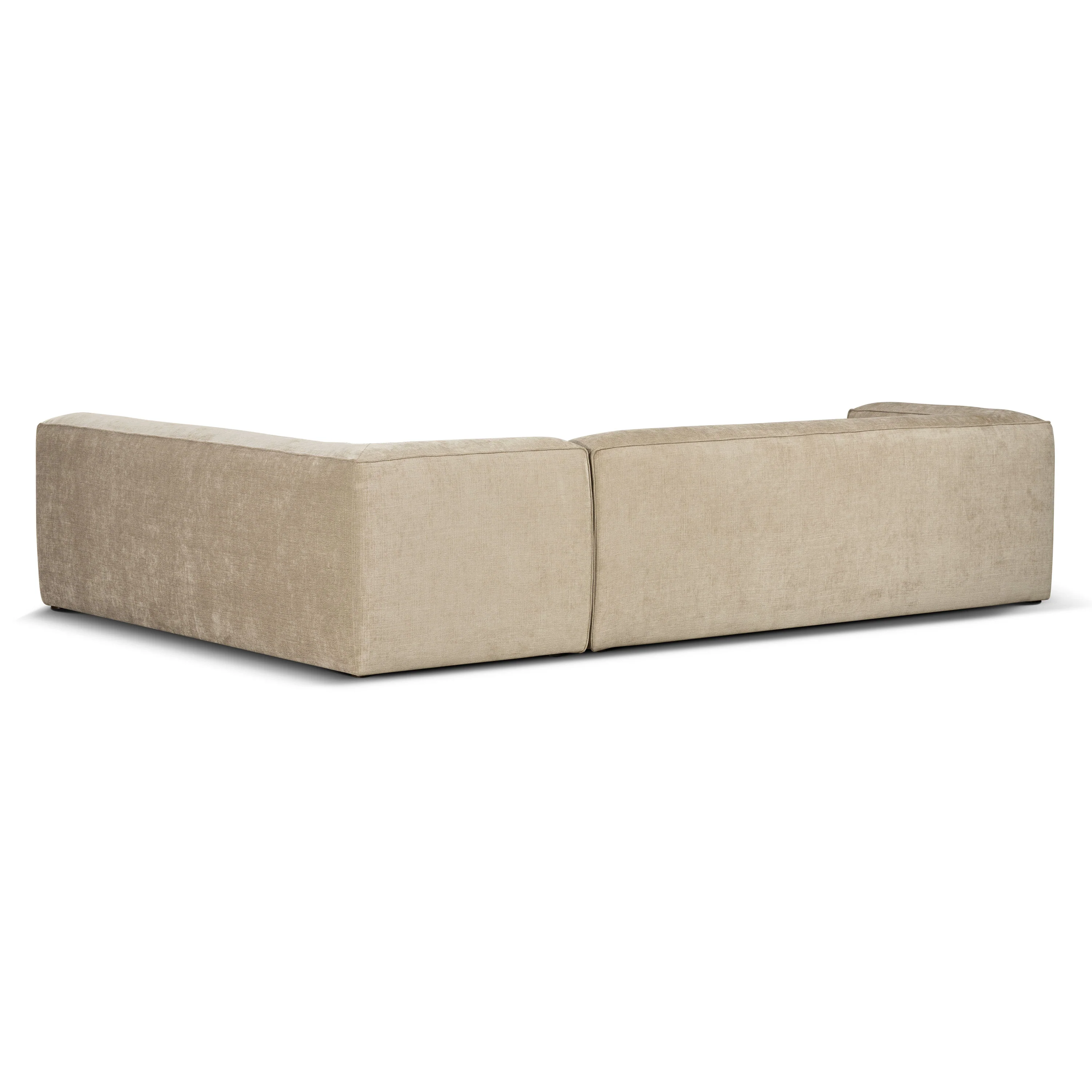 Piazza 124.5" L-Shaped Sectional | Canvas Brown - Image 8