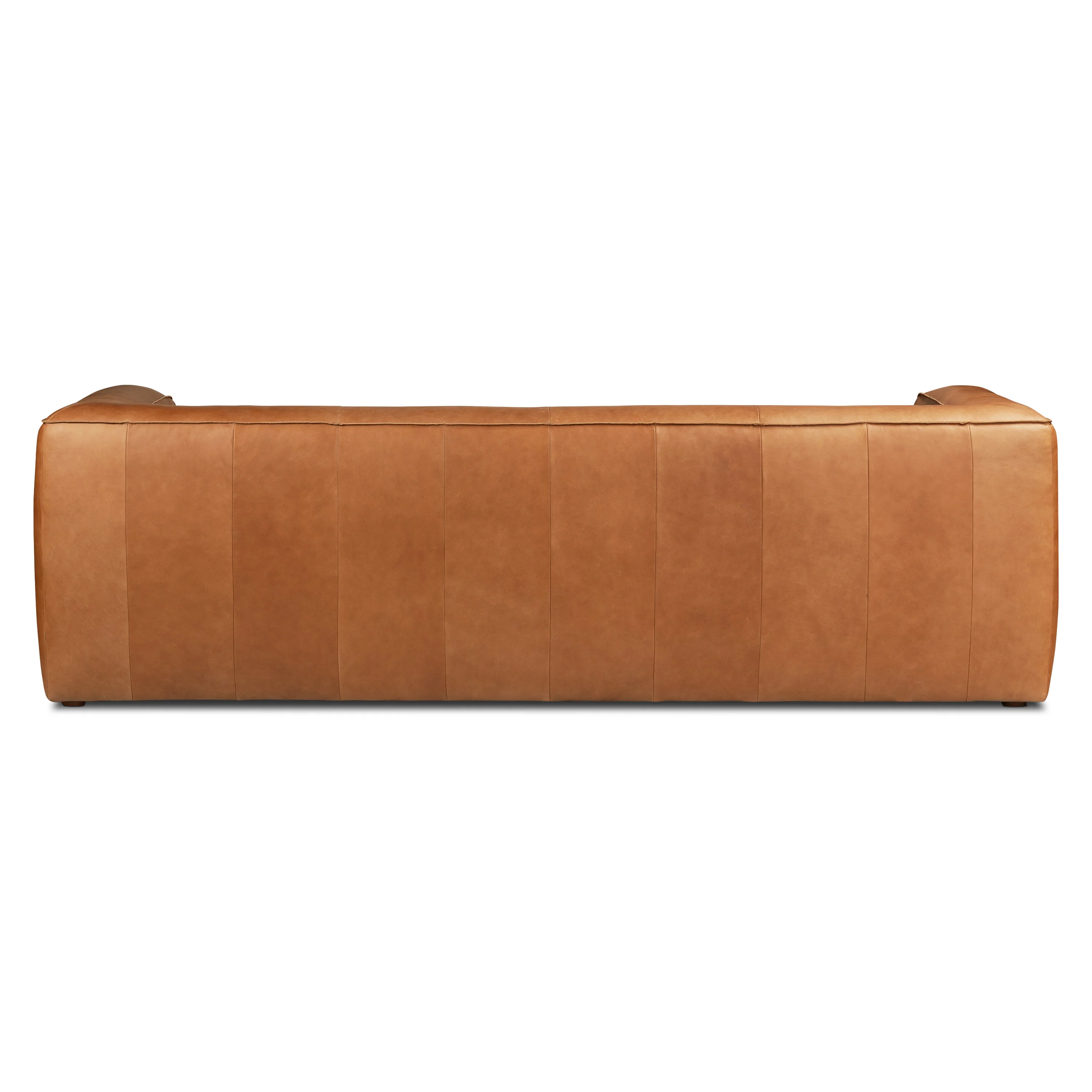Piazza 95" Leather Sofa | Saddle Tan - Image 8