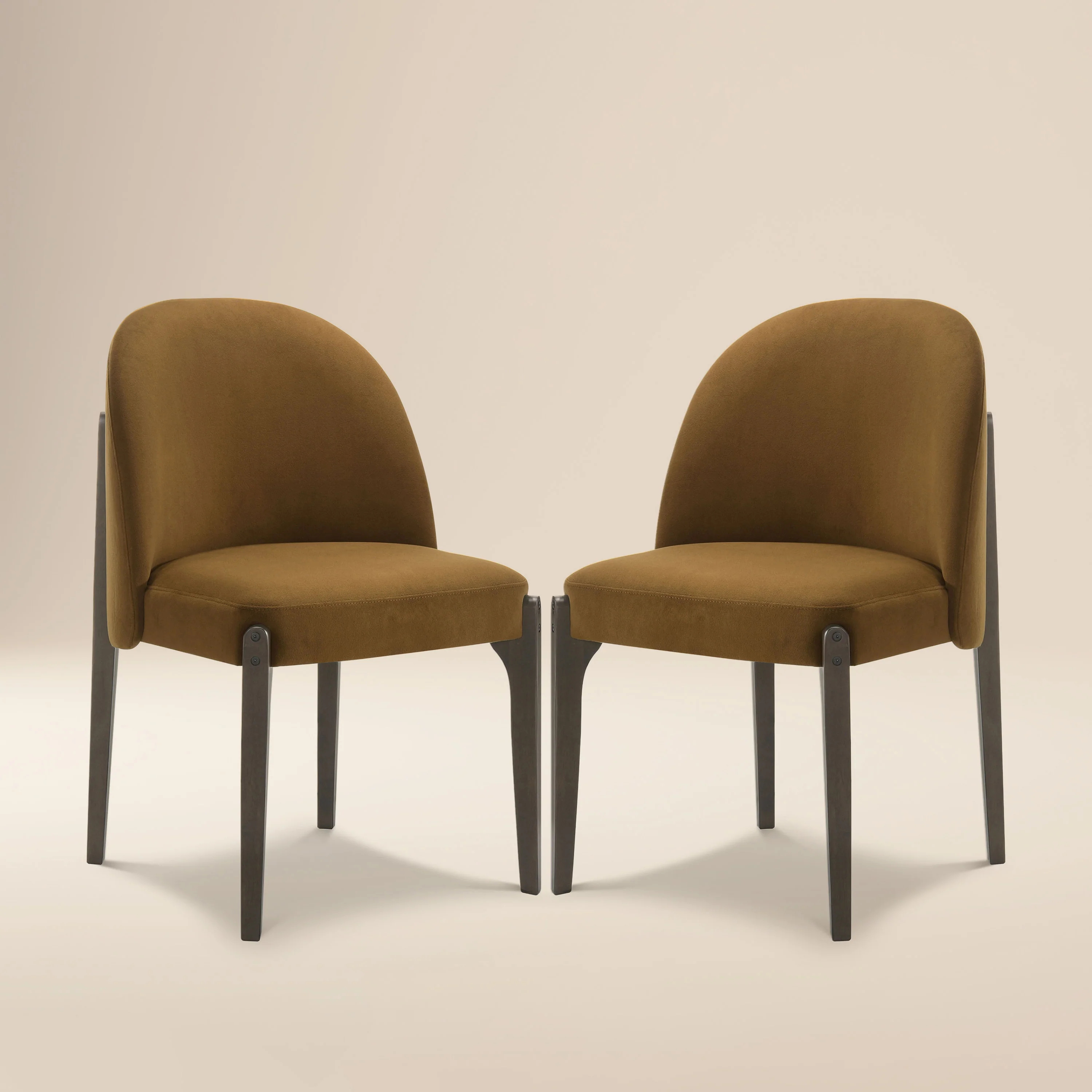 Pietta Dining Chair | Spice Brown | Set of 2