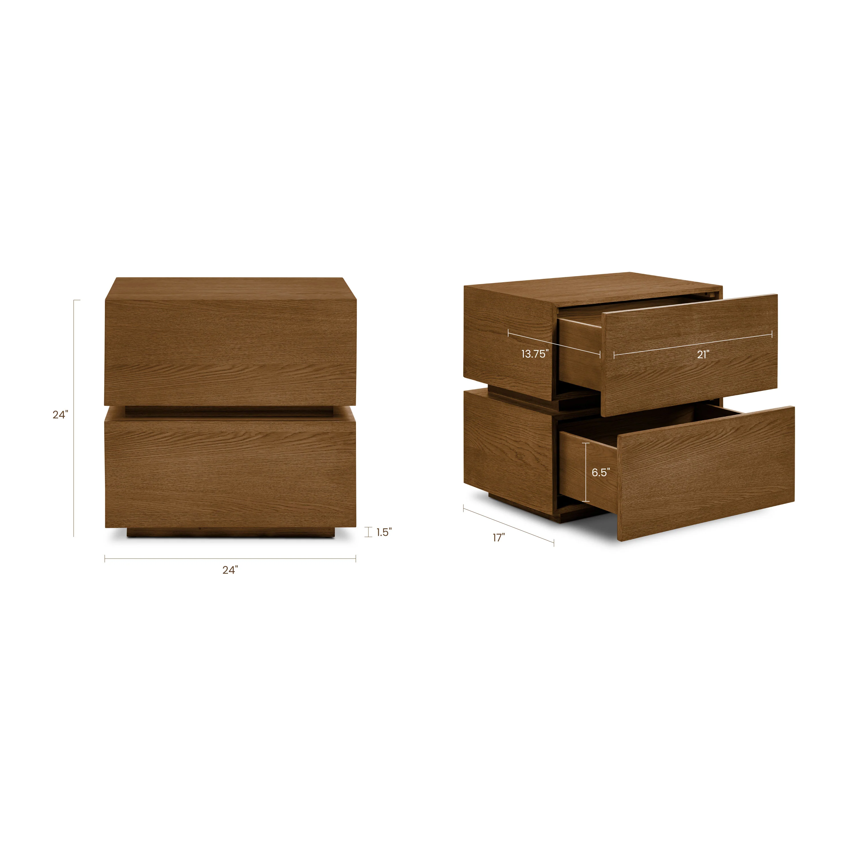 Pino Nightstand | Reposado Oak - Image 14