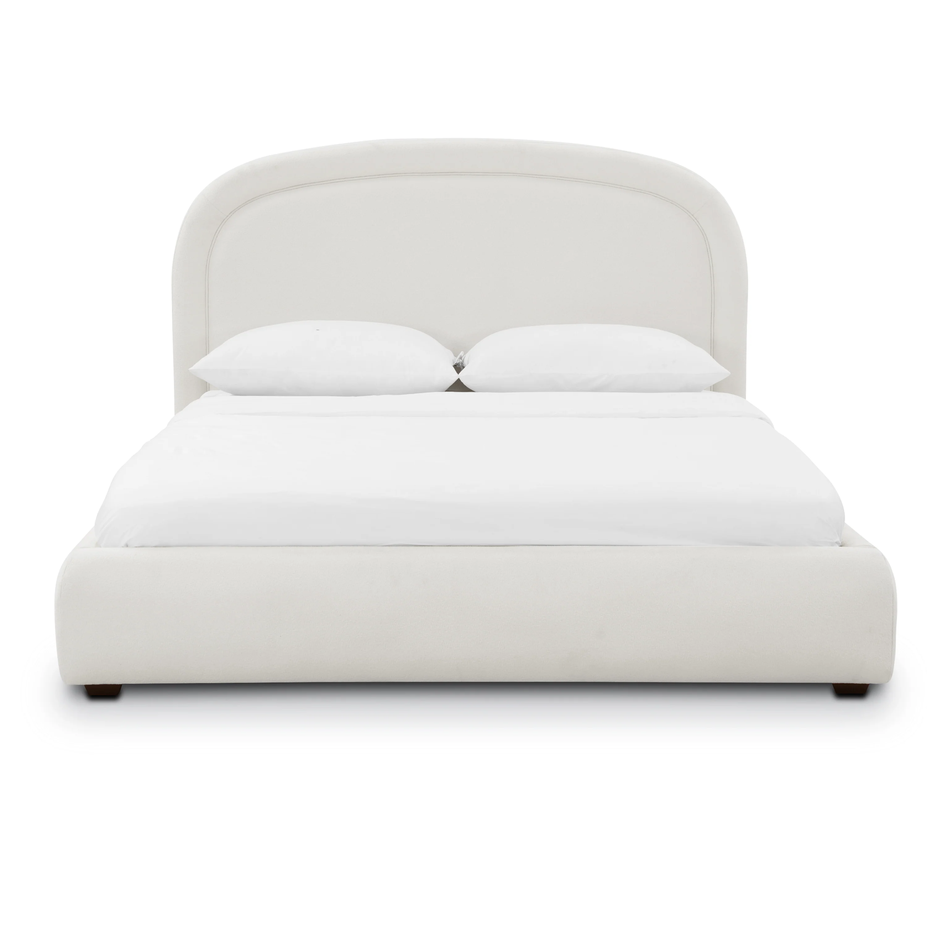Plato Bed | Polar White - Image 2