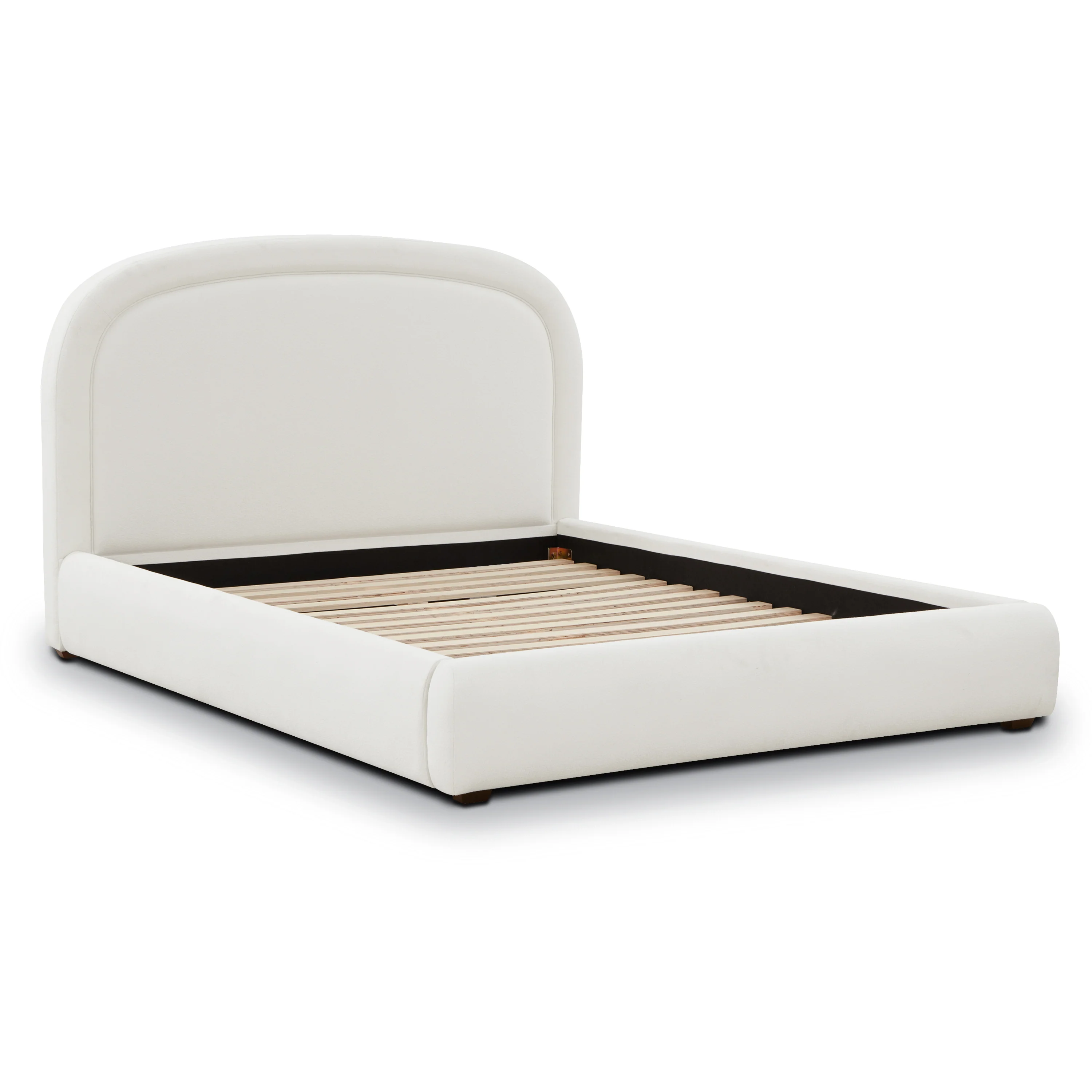 Plato Bed | Polar White - Image 5