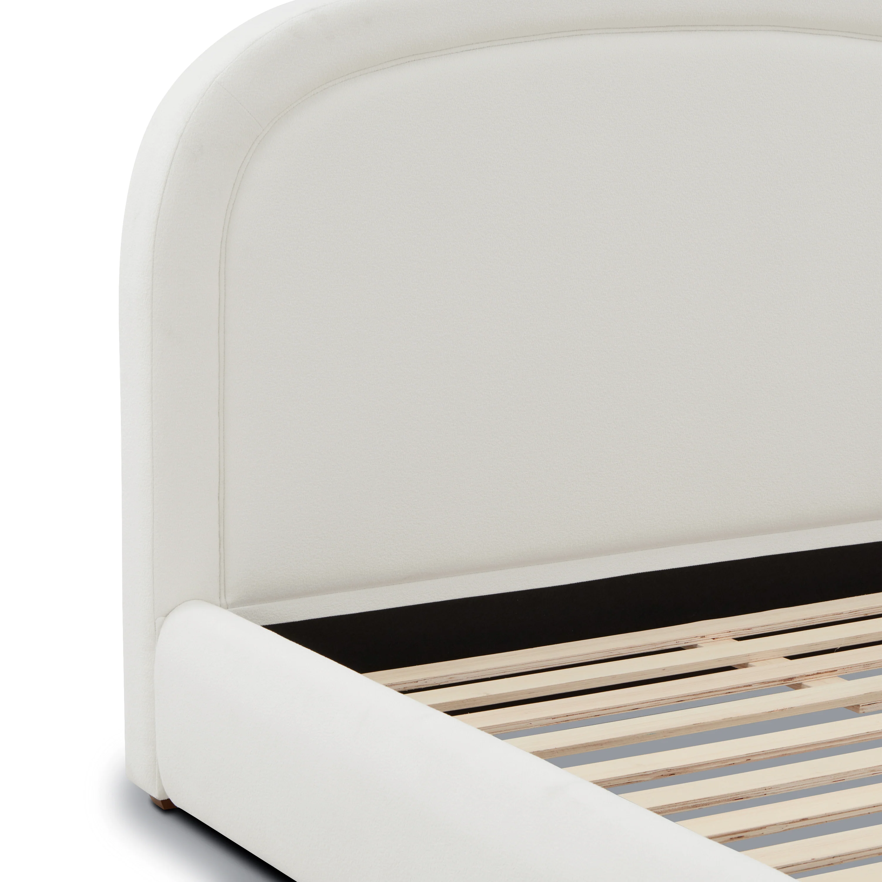 Plato Bed | Polar White - Image 7