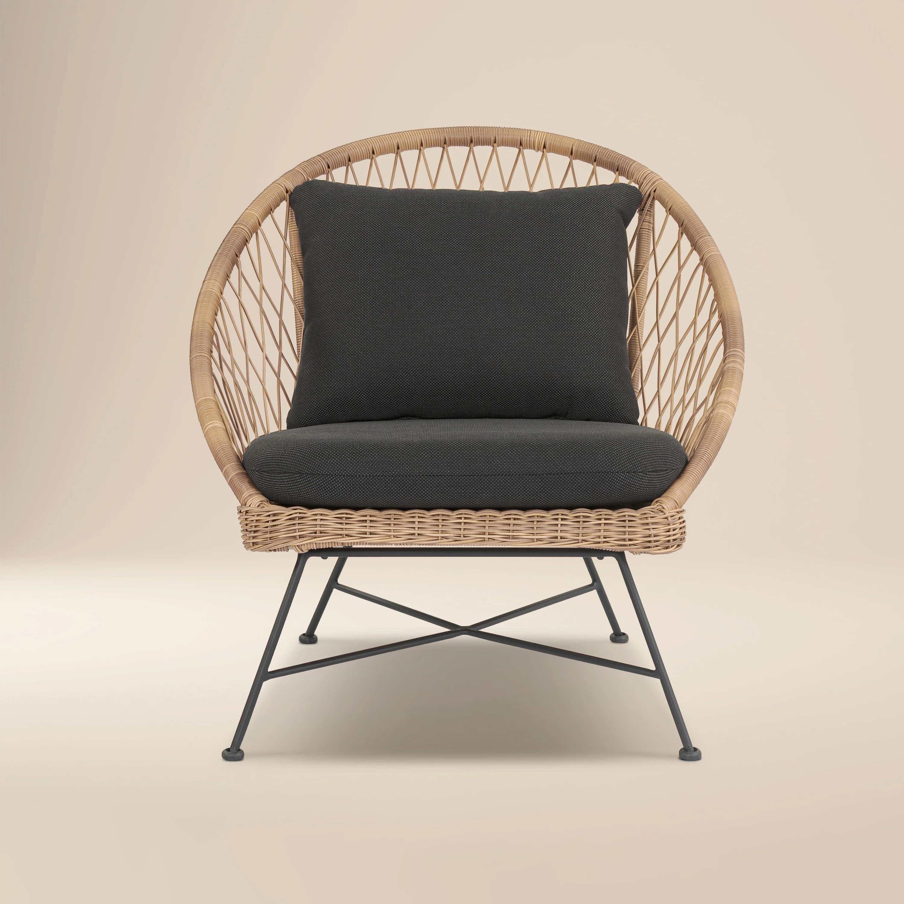 Ponza Indoor / Outdoor Lounge Chair | Medium Grey | Set of 2 - Image 14