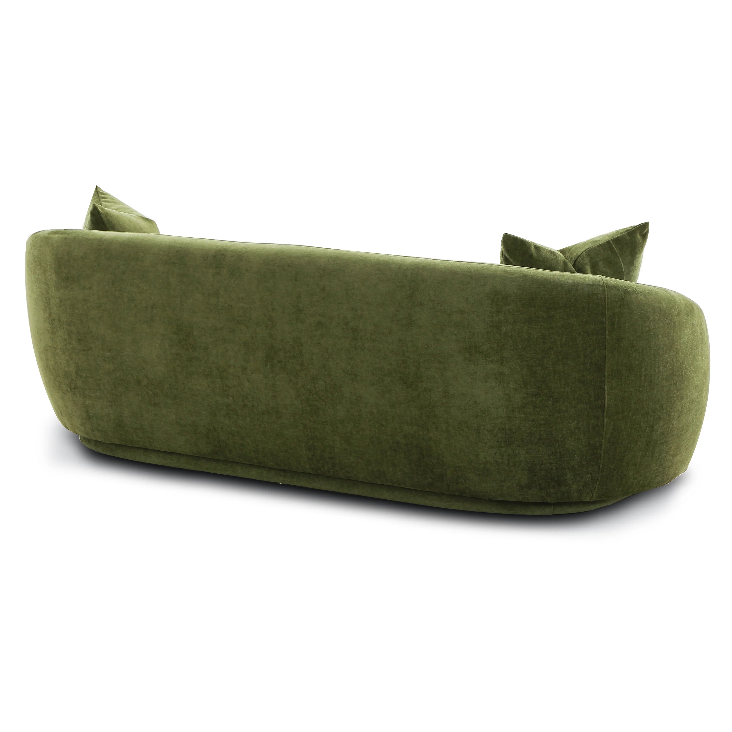 Poole 86" Sofa | Distressed Green Velvet - Image 8
