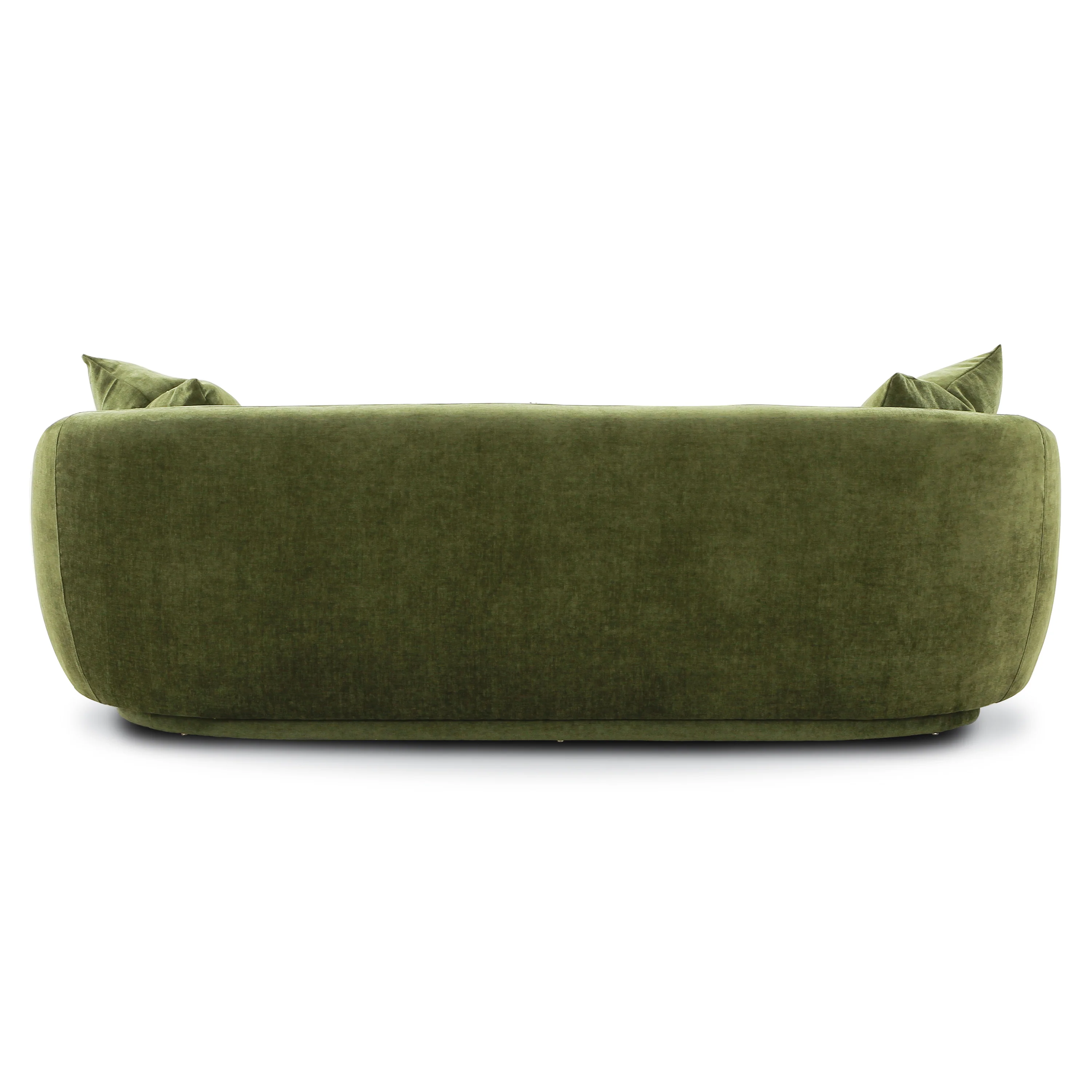 Poole 86" Sofa | Distressed Green Velvet - Image 9