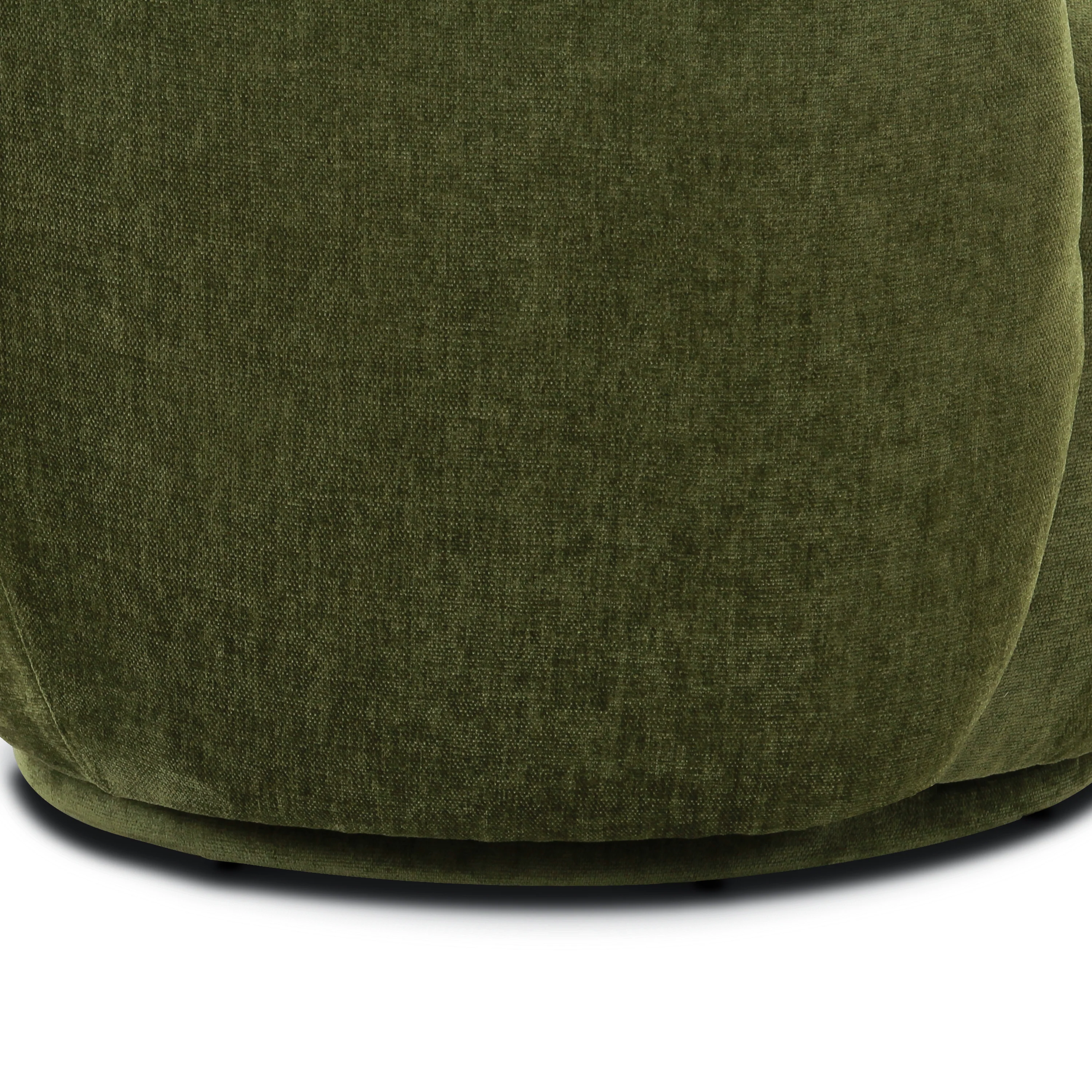 Poole Swivel Lounge Chair | Distressed Green Velvet - Image 11