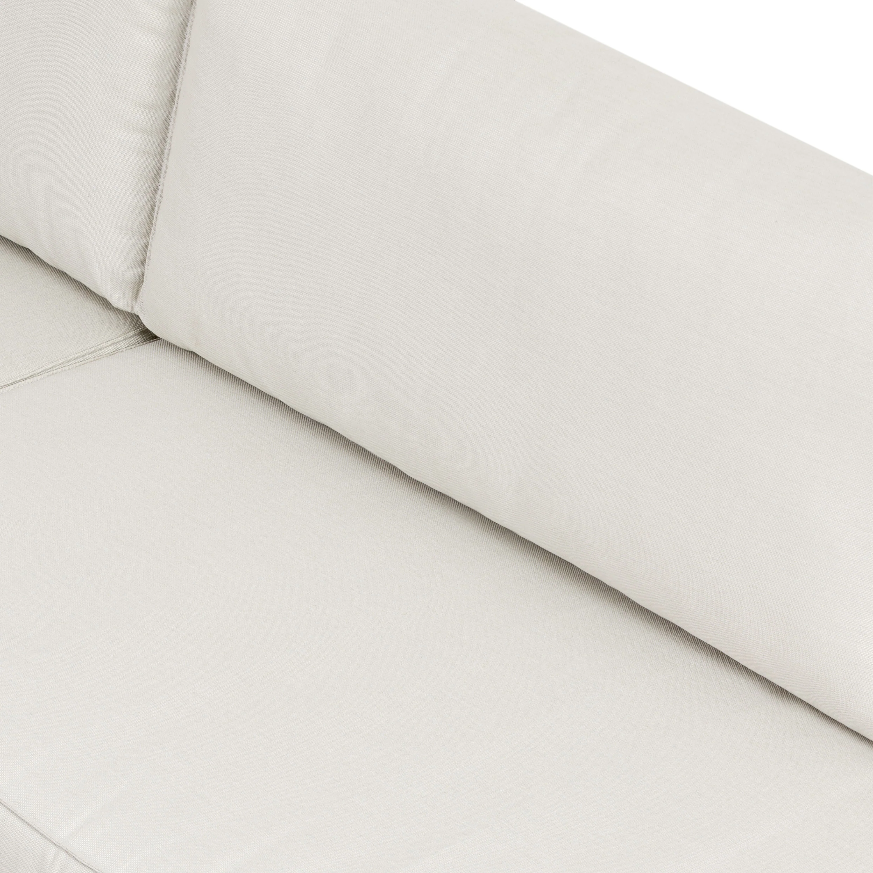 Puglia 115" Corner Sectional Set with Coffee Table | Sand - Image 8