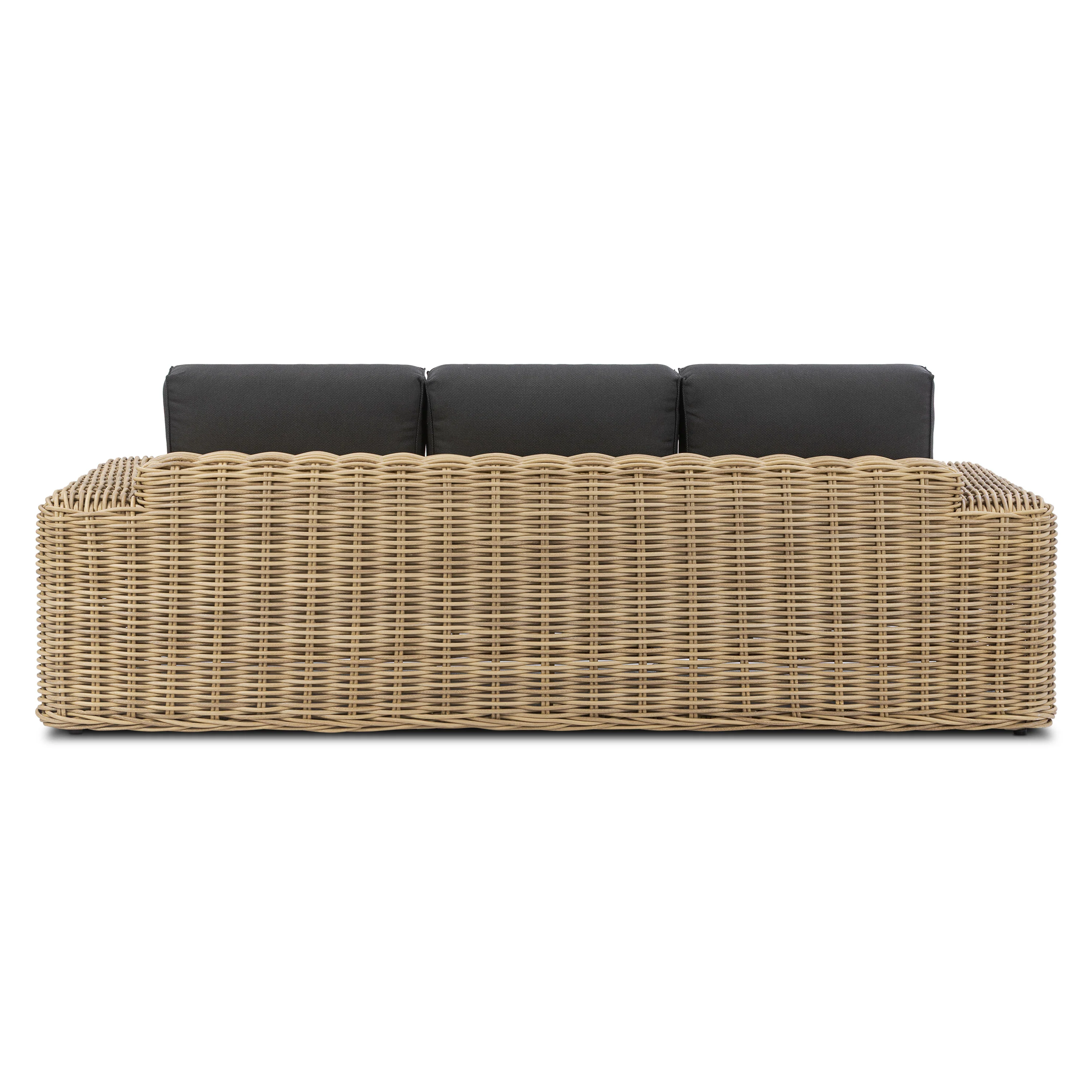 Puglia 3 Seat Sofa | Dark Grey - Image 6