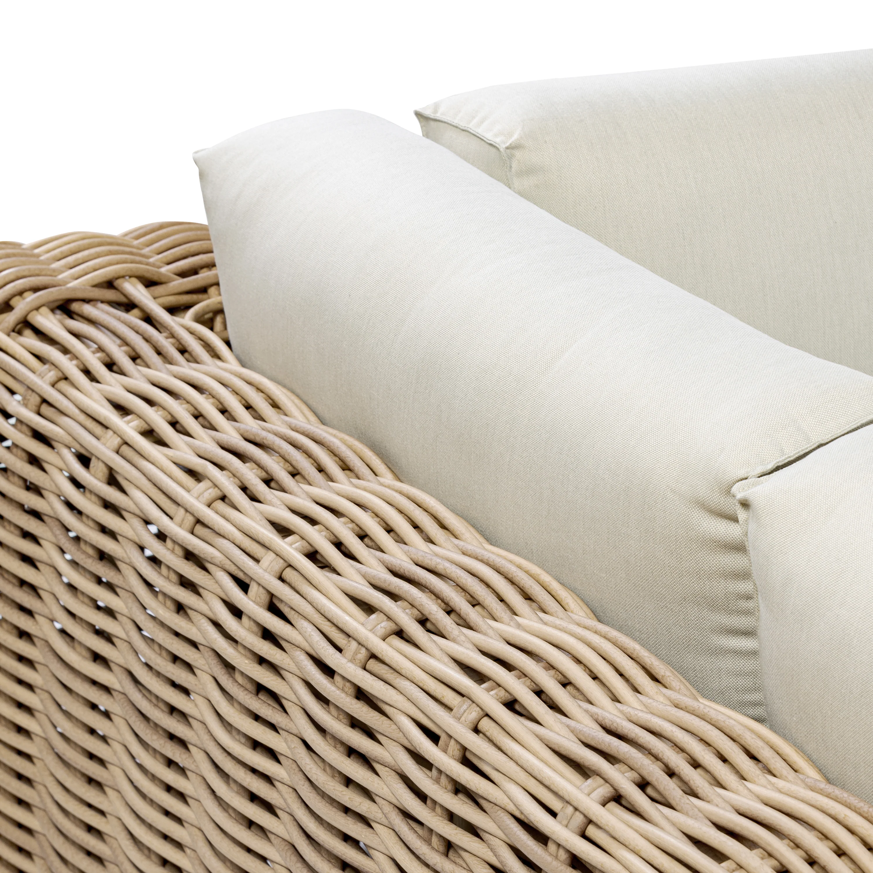 Puglia Corner Sectional Set with Coffee Table | Sand - Image 7