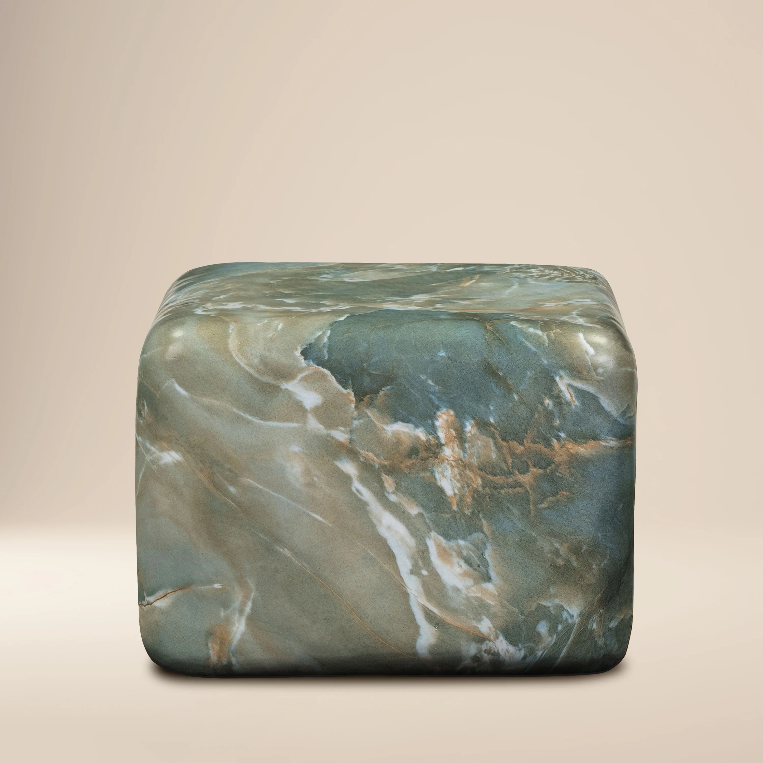 Quadra 22.25" Side Table | Jade Green