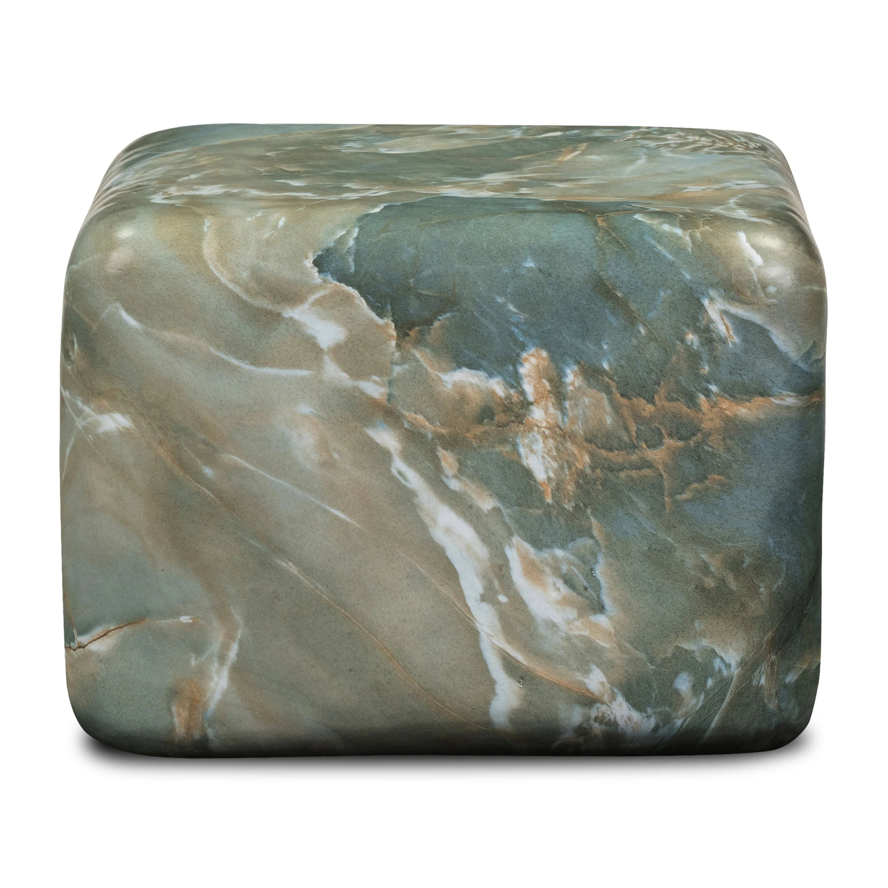 Quadra 22.25" Side Table | Jade Green - Image 10