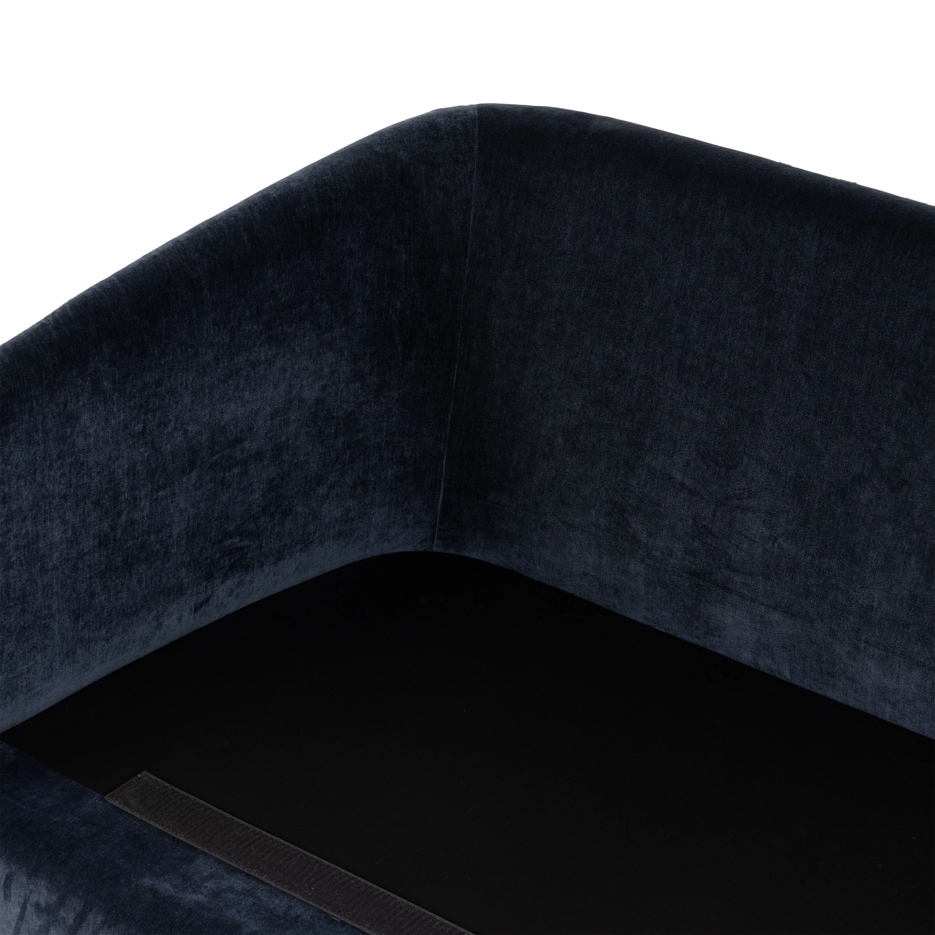Rhodes 92" Velvet Sofa | Mystic Blue - Image 14