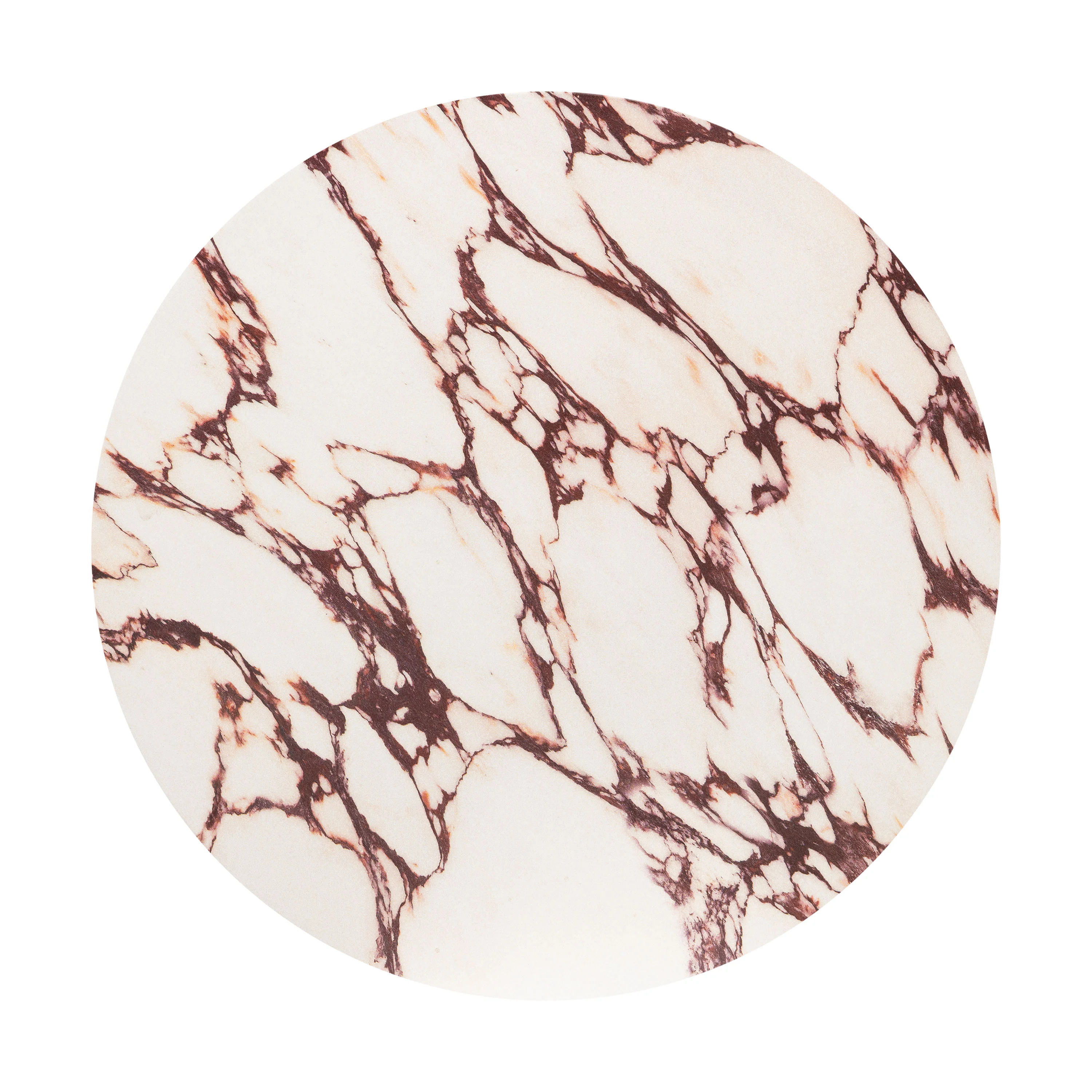 Riba 16" Side Table | Arabesco White - Image 5