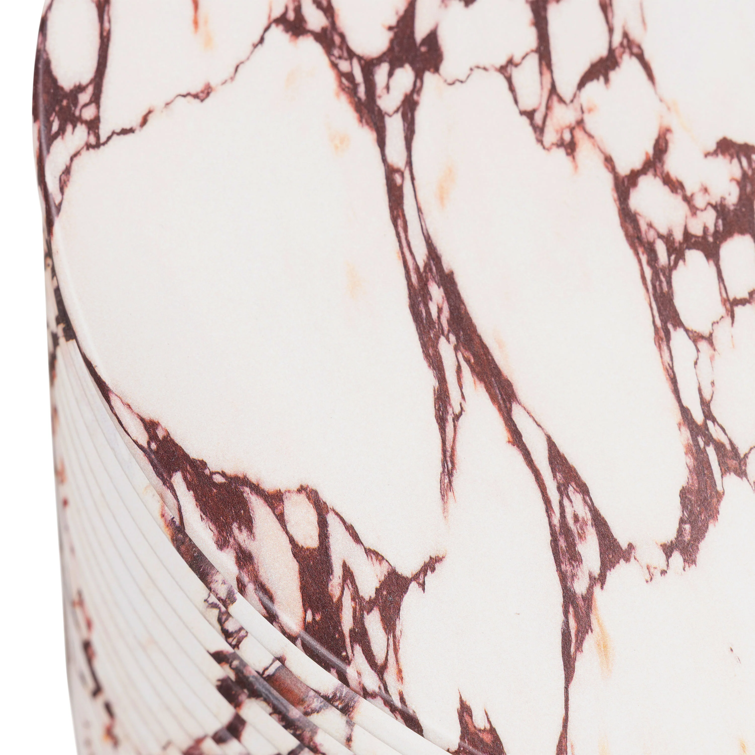 Riba 16" Side Table | Arabesco White - Image 6