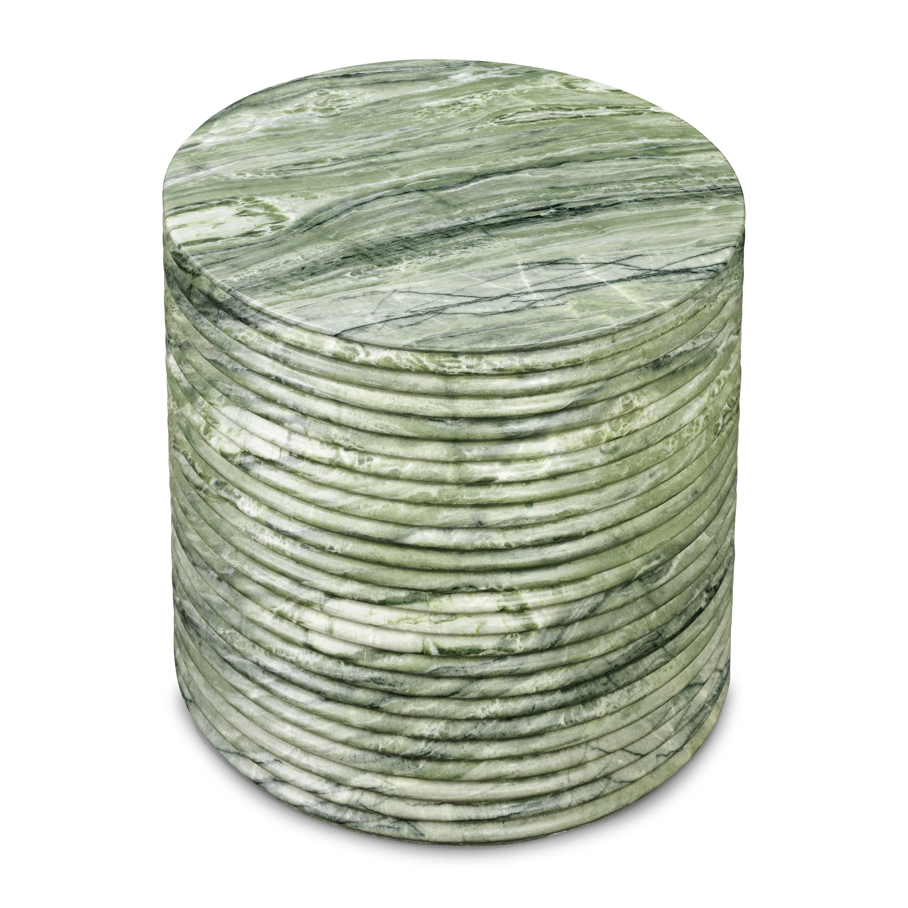Riba 16" Side Table | Seaweed Green - Image 4