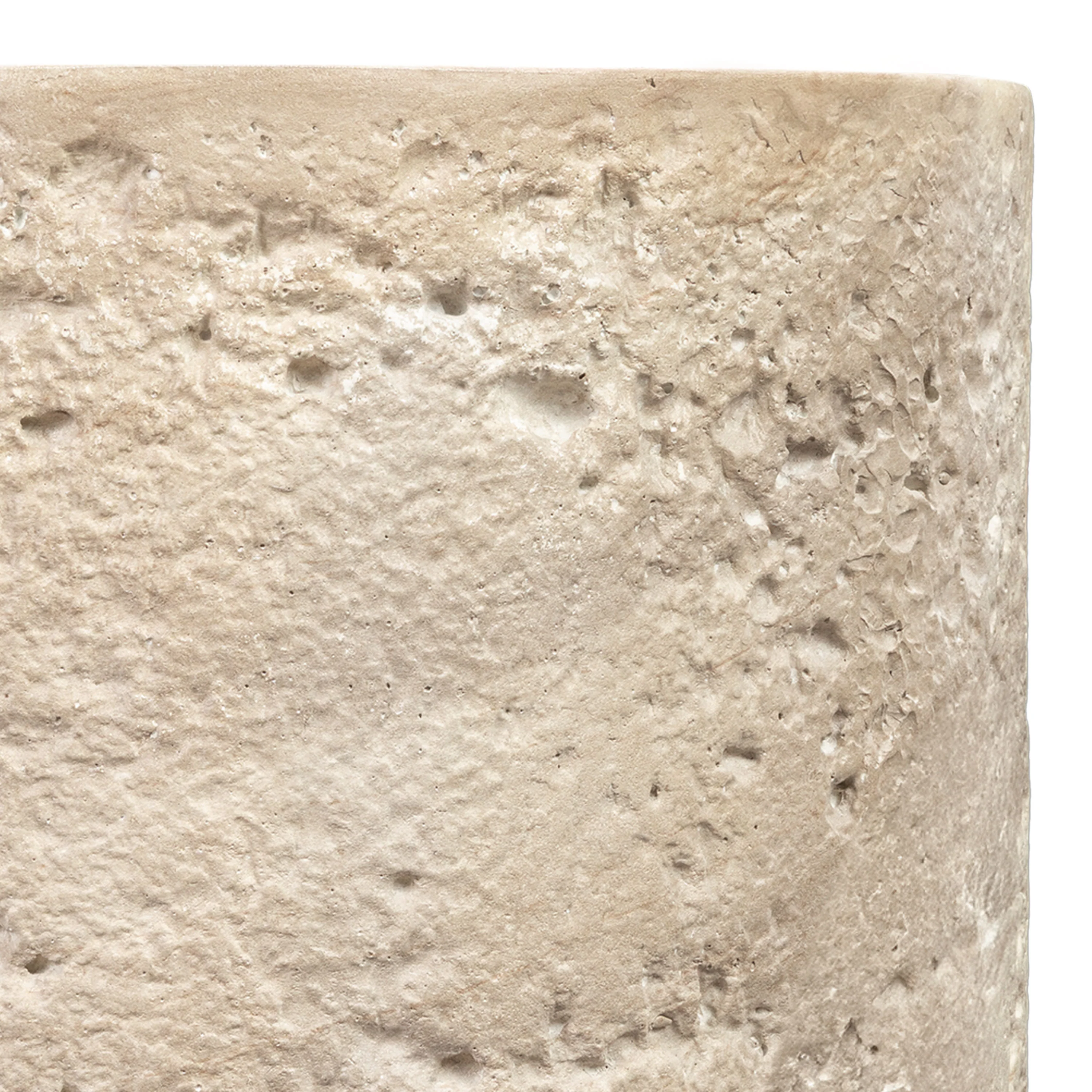 Rokka 16" Side Table | Travertine - Image 8