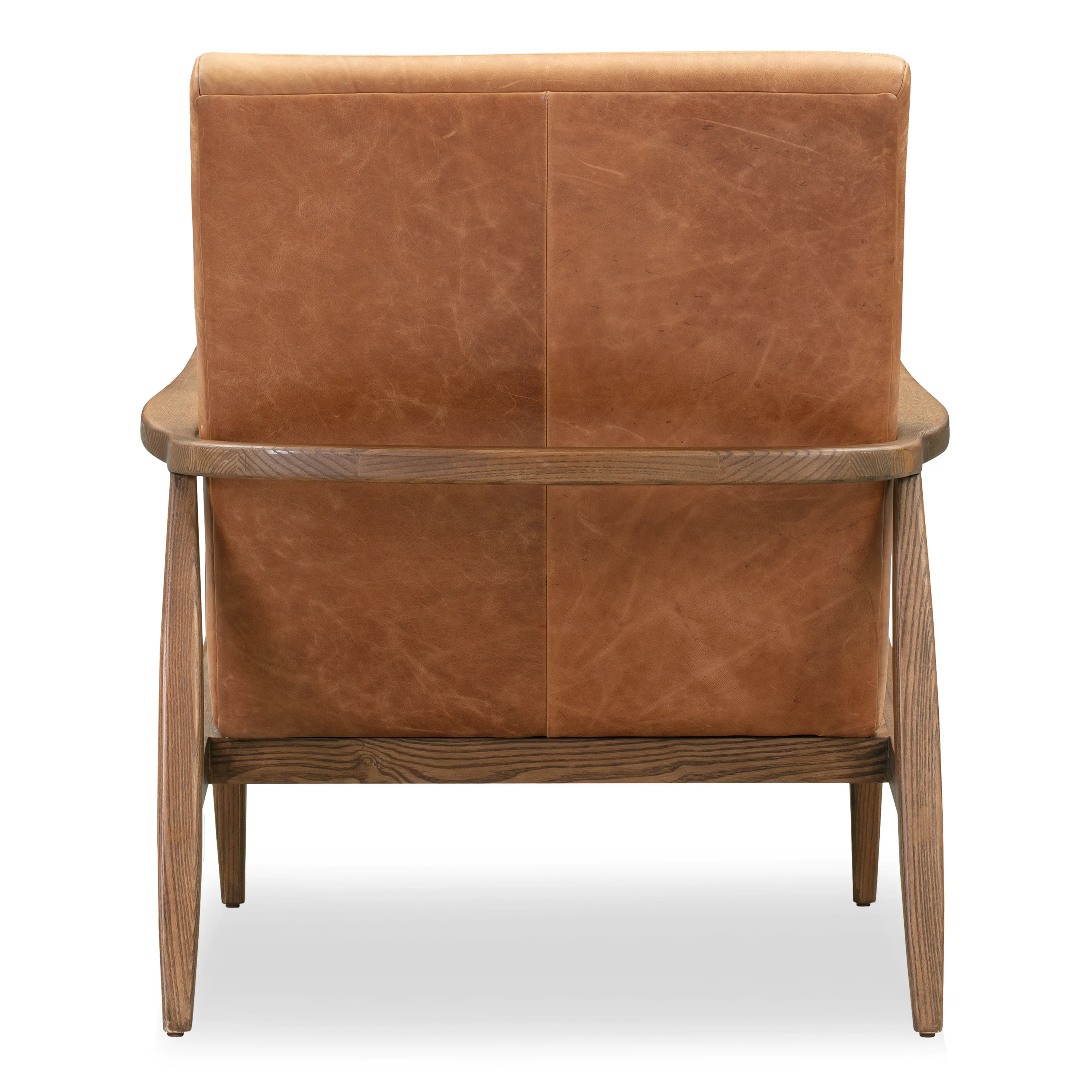 Rowan Leather Lounge Chair | Cognac Tan | Single - Image 6