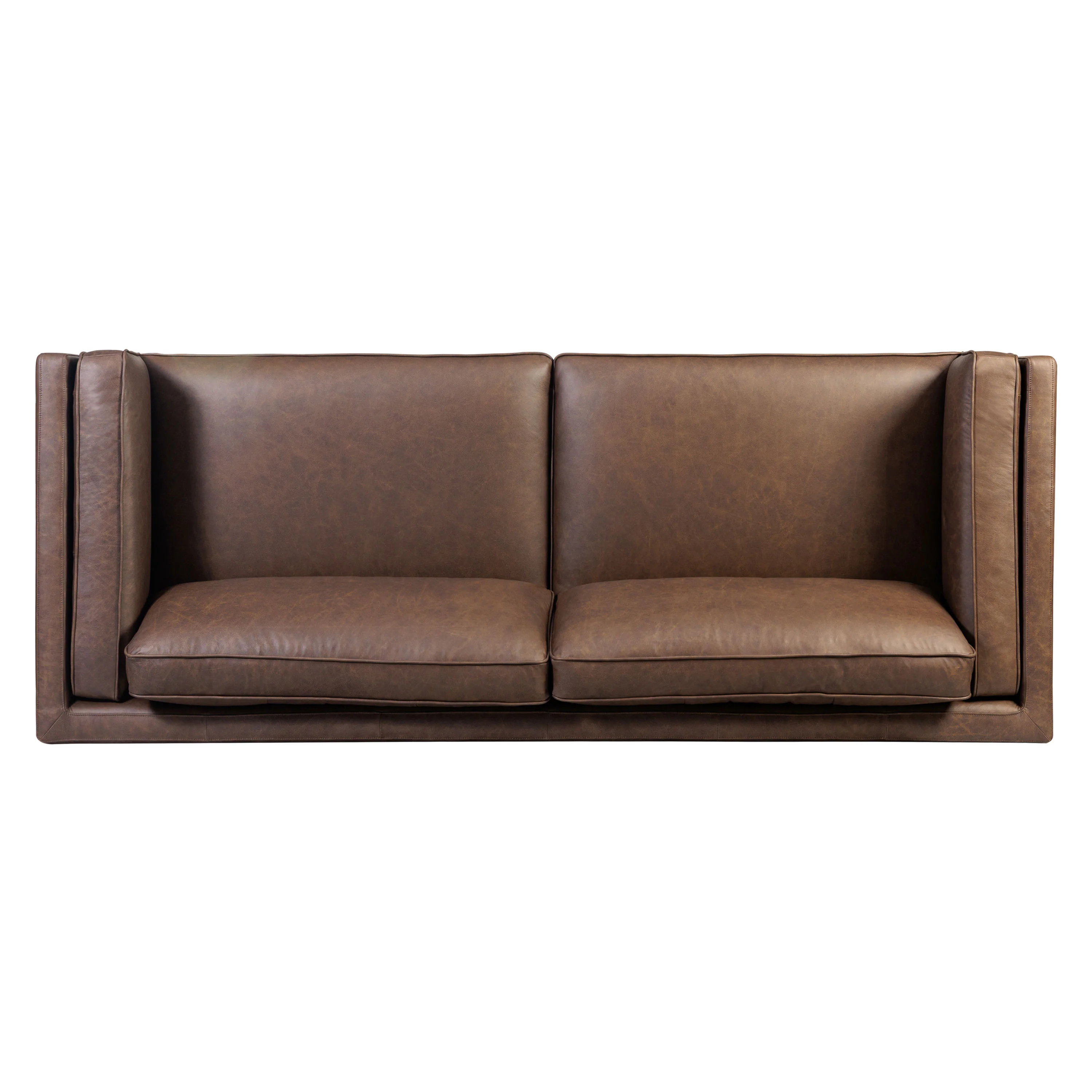 Salo 93" Leather Sofa | Bridle Brown - Image 7