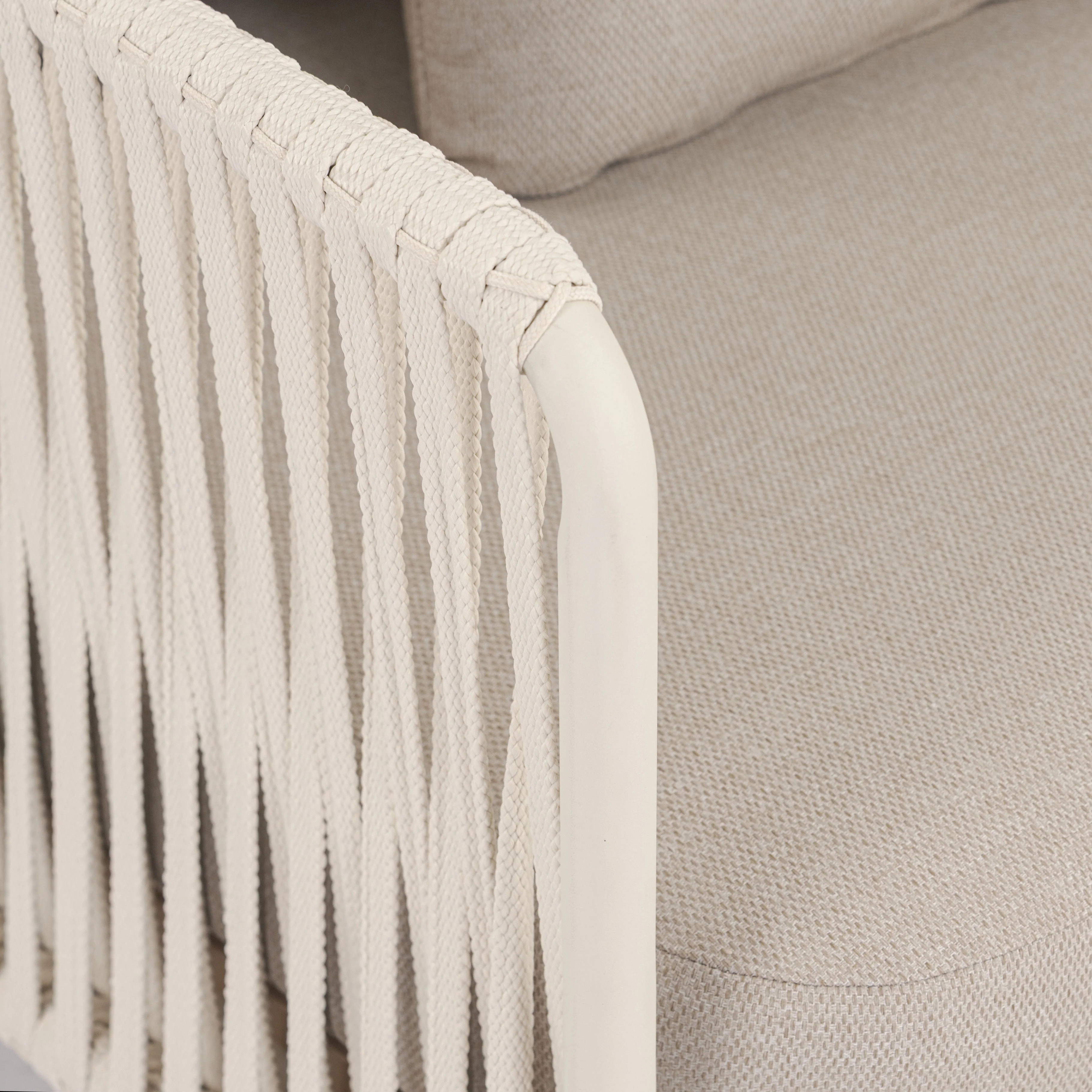Salvora Outdoor Lounge Chair | Stone - Image 11