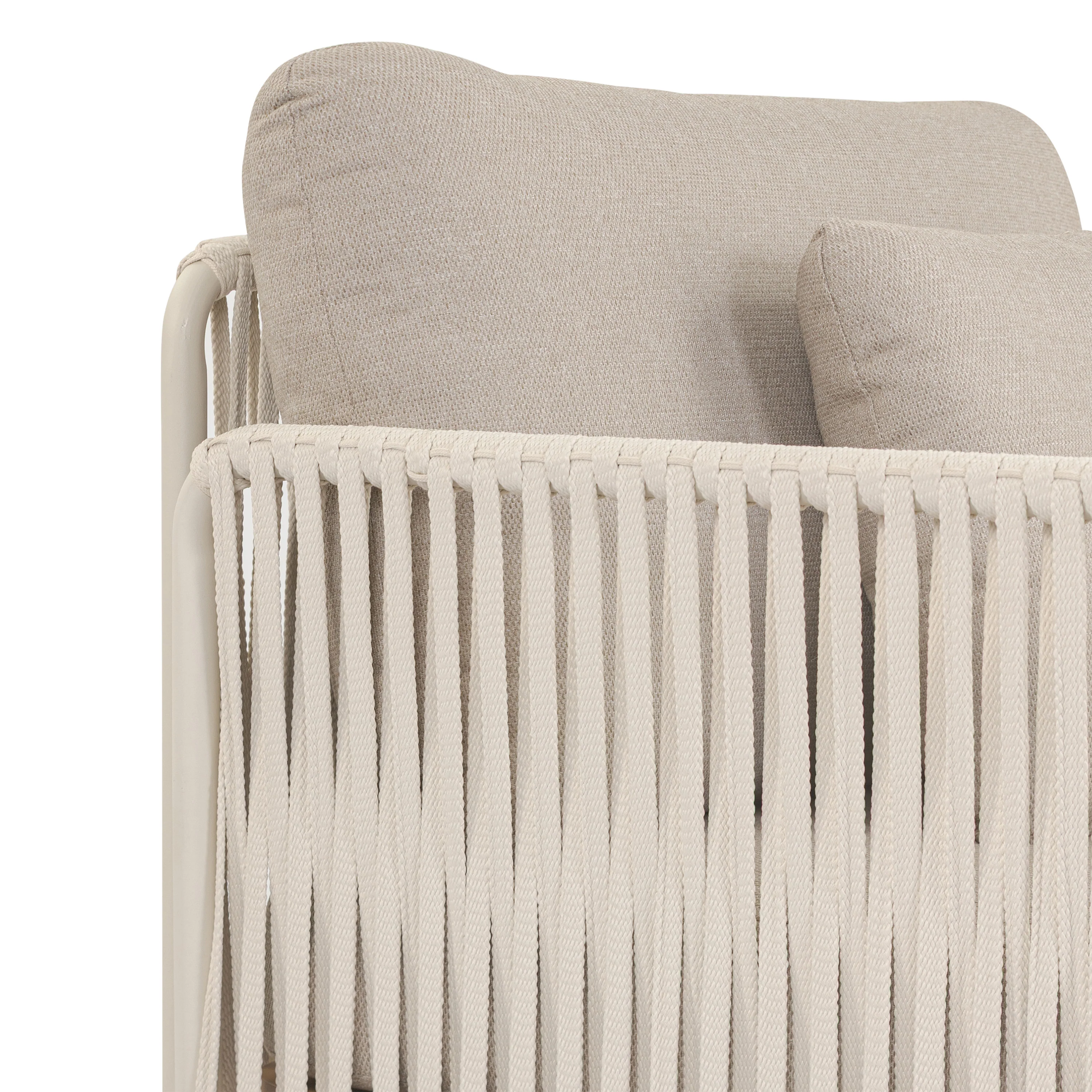 Salvora Outdoor Lounge Chair | Stone - Image 13