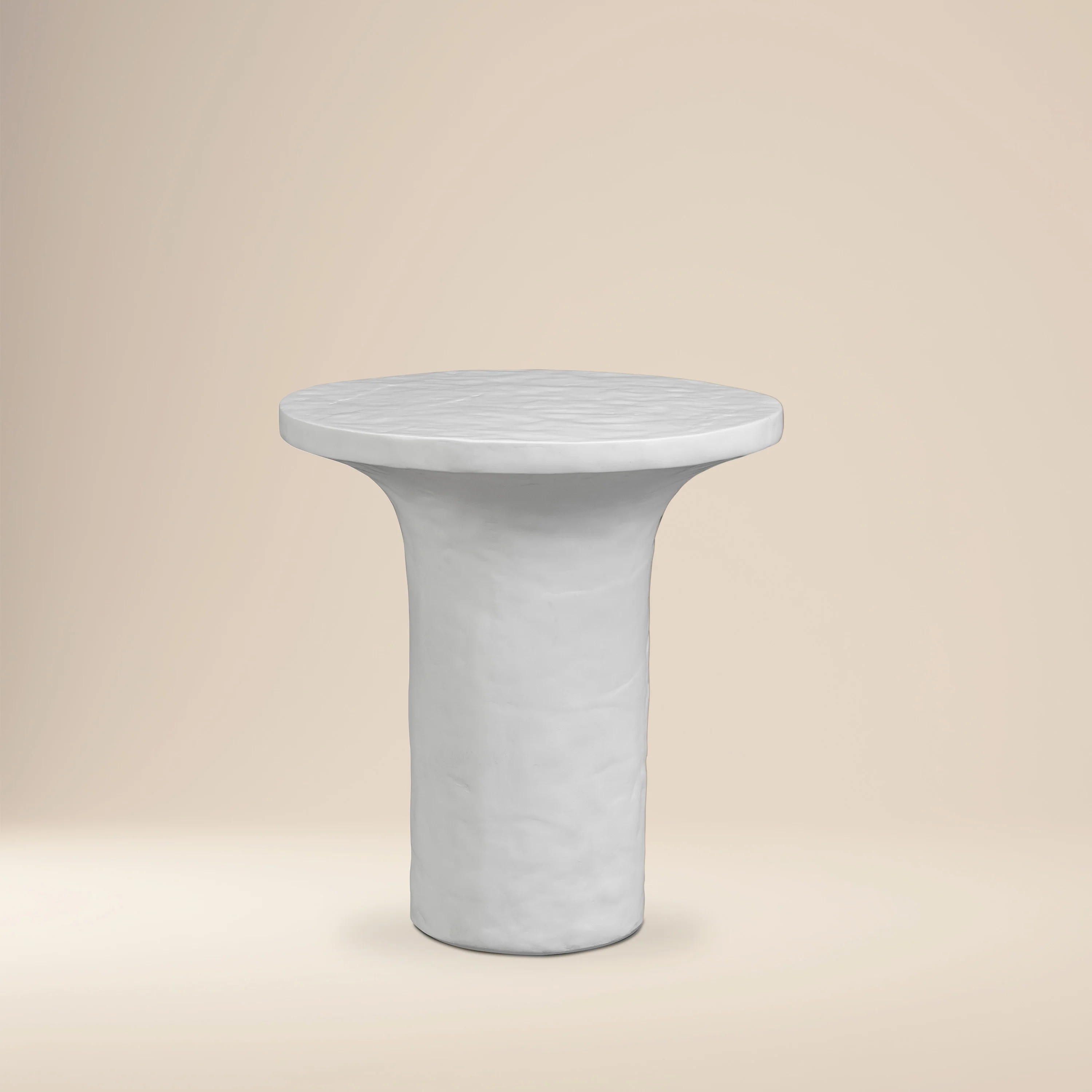 Selenit Side Table | Ivory Concrete