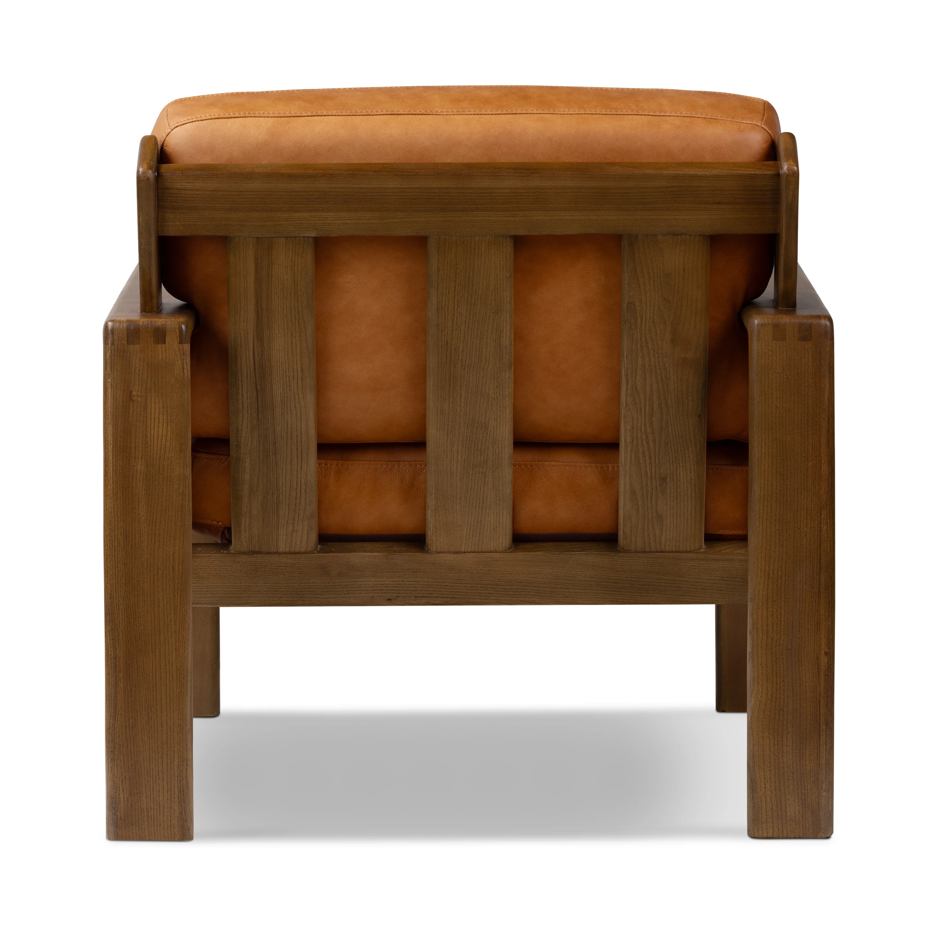 Skive Leather Lounge Chair | Cognac Tan - Image 7