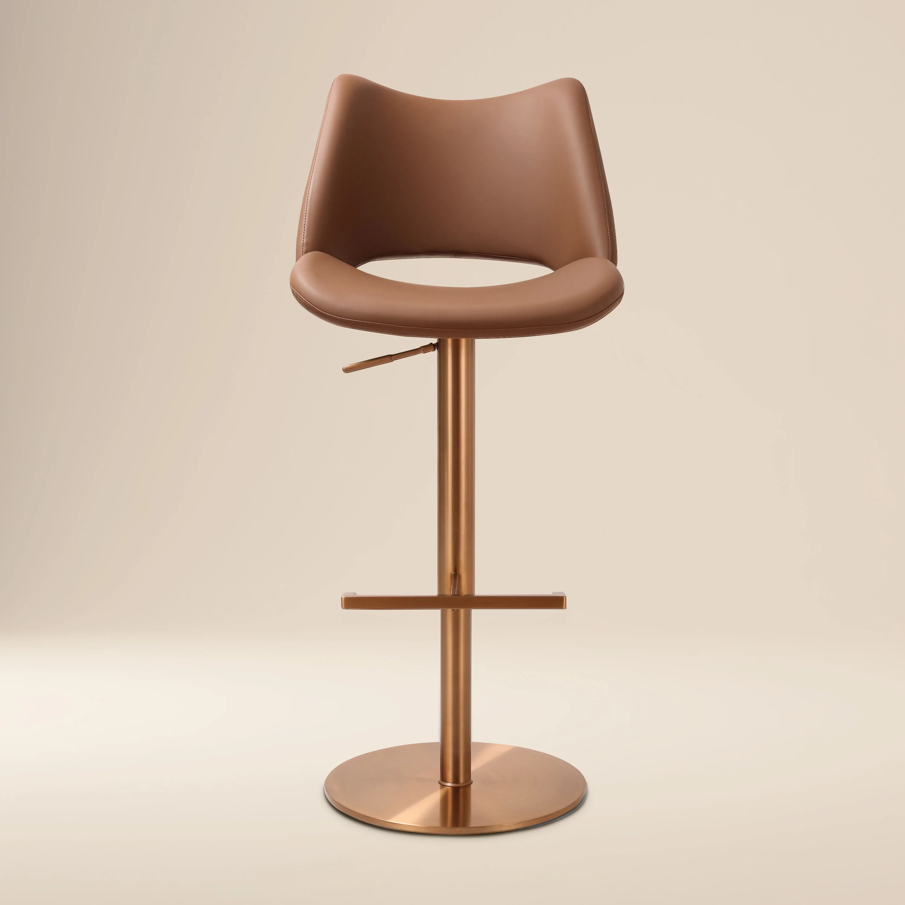 Sola Counter Stool | Cinnamon Brown