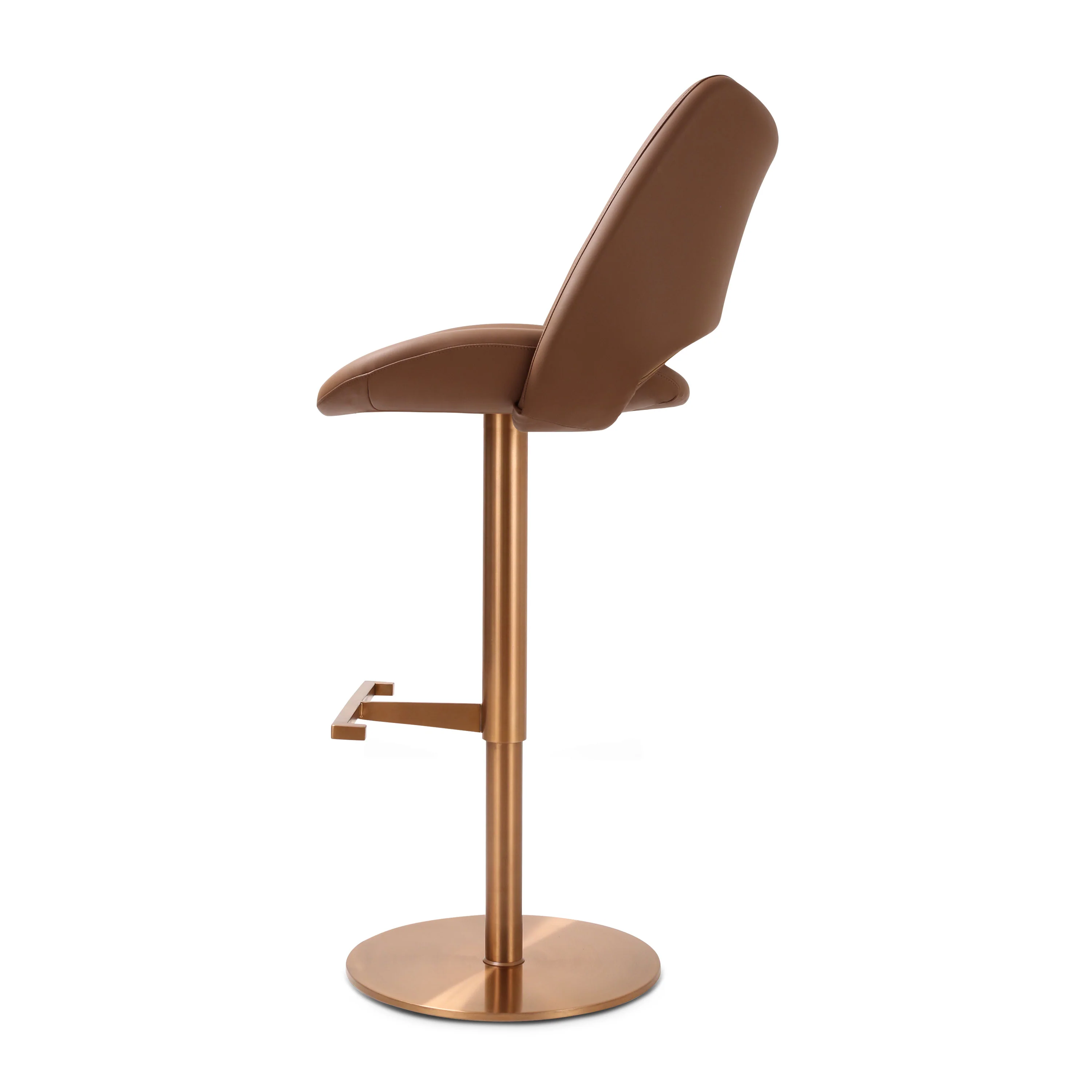 Sola Counter Stool | Cinnamon Brown - Image 4