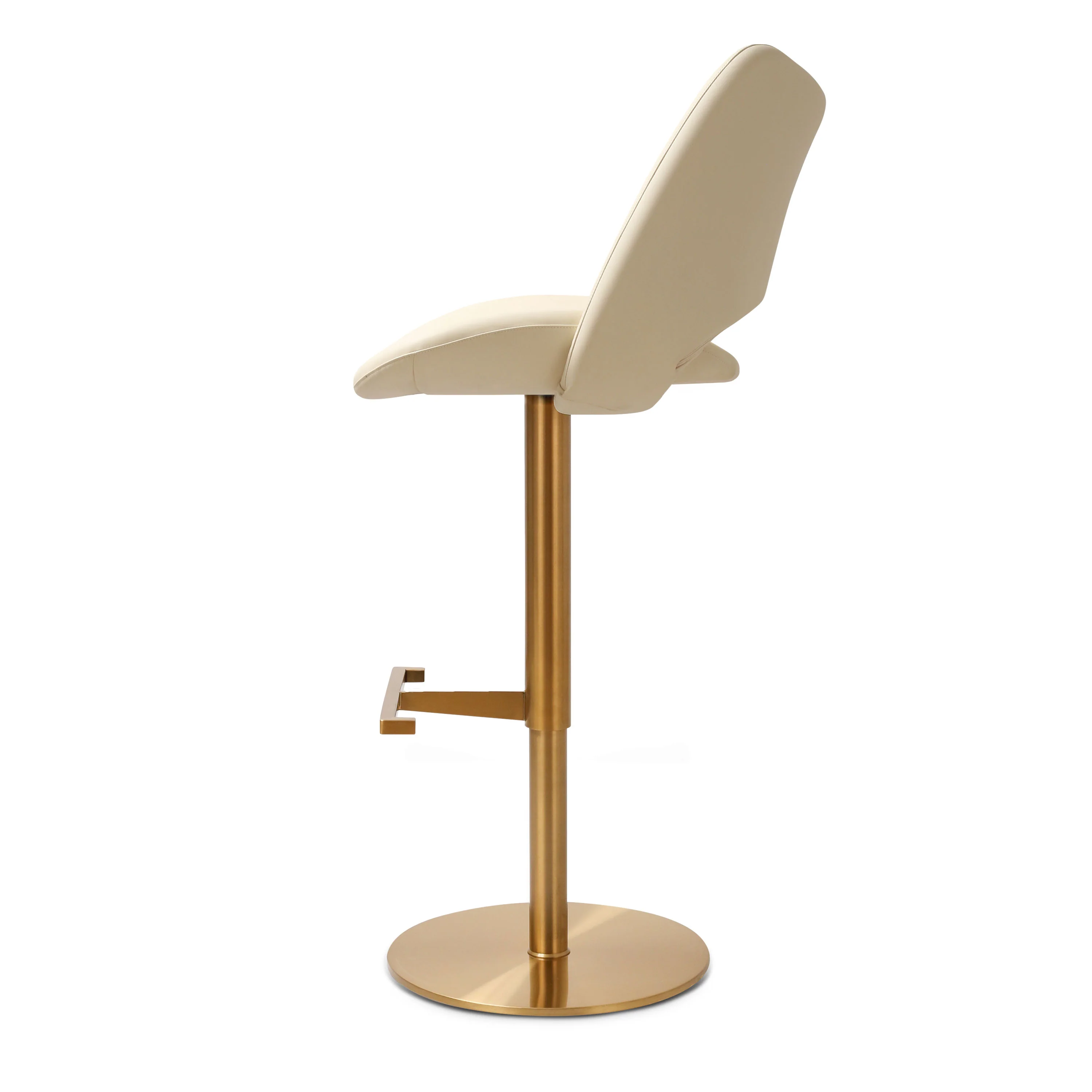 Sola Counter Stool | Off White - Image 4